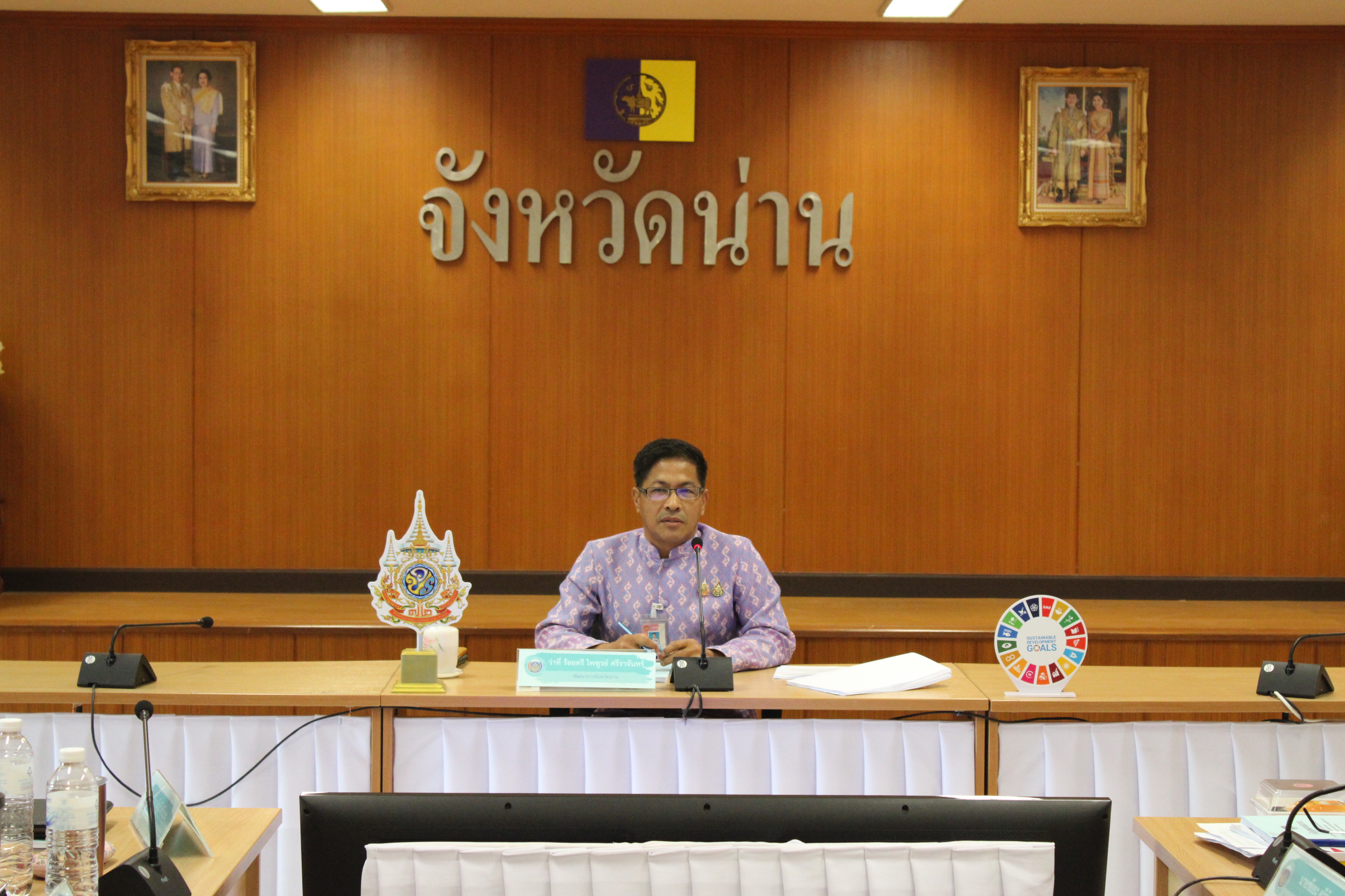 #น่านไม่เนิบ #NAN3FAST พช.น่าน ประชุมเชิงปฏิบัติการการดำเนินงานตัวชี้วัดตามมาตรการปรับปรุงประสิทธิภาพในการปฏิบัติราชการ และตัวชี้วัดการประเมินผลการปฏิบัติราชการ กรมการพัฒนาชุมชน ประจำปีงบประมาณ พ.ศ. 2568