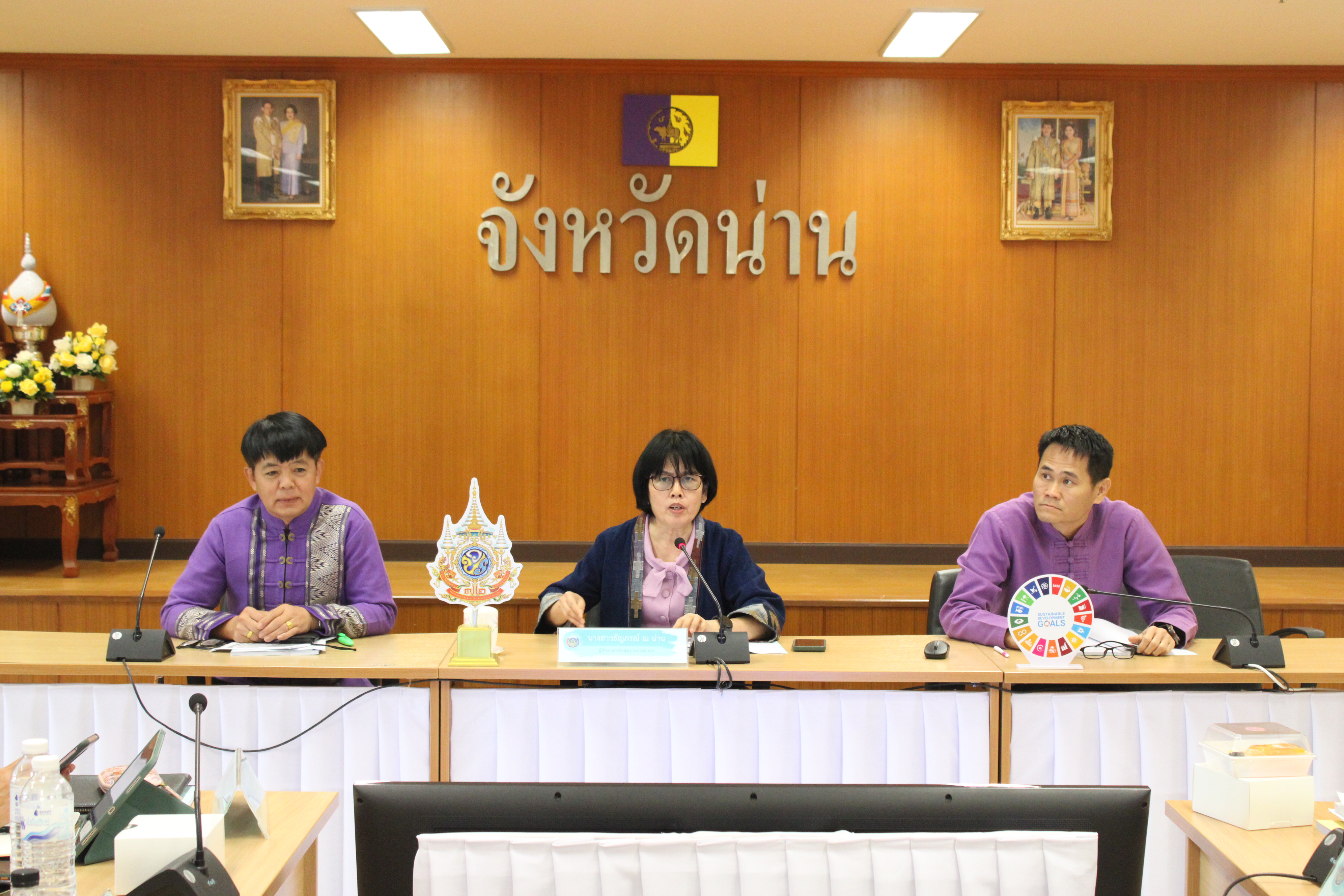 #น่านไม่เนิบ #NAN3FAST พช.น่าน ประชุมเชิงปฏิบัติการการดำเนินงานตัวชี้วัดตามมาตรการปรับปรุงประสิทธิภาพในการปฏิบัติราชการ และตัวชี้วัดการประเมินผลการปฏิบัติราชการ กรมการพัฒนาชุมชน ประจำปีงบประมาณ พ.ศ. 2568