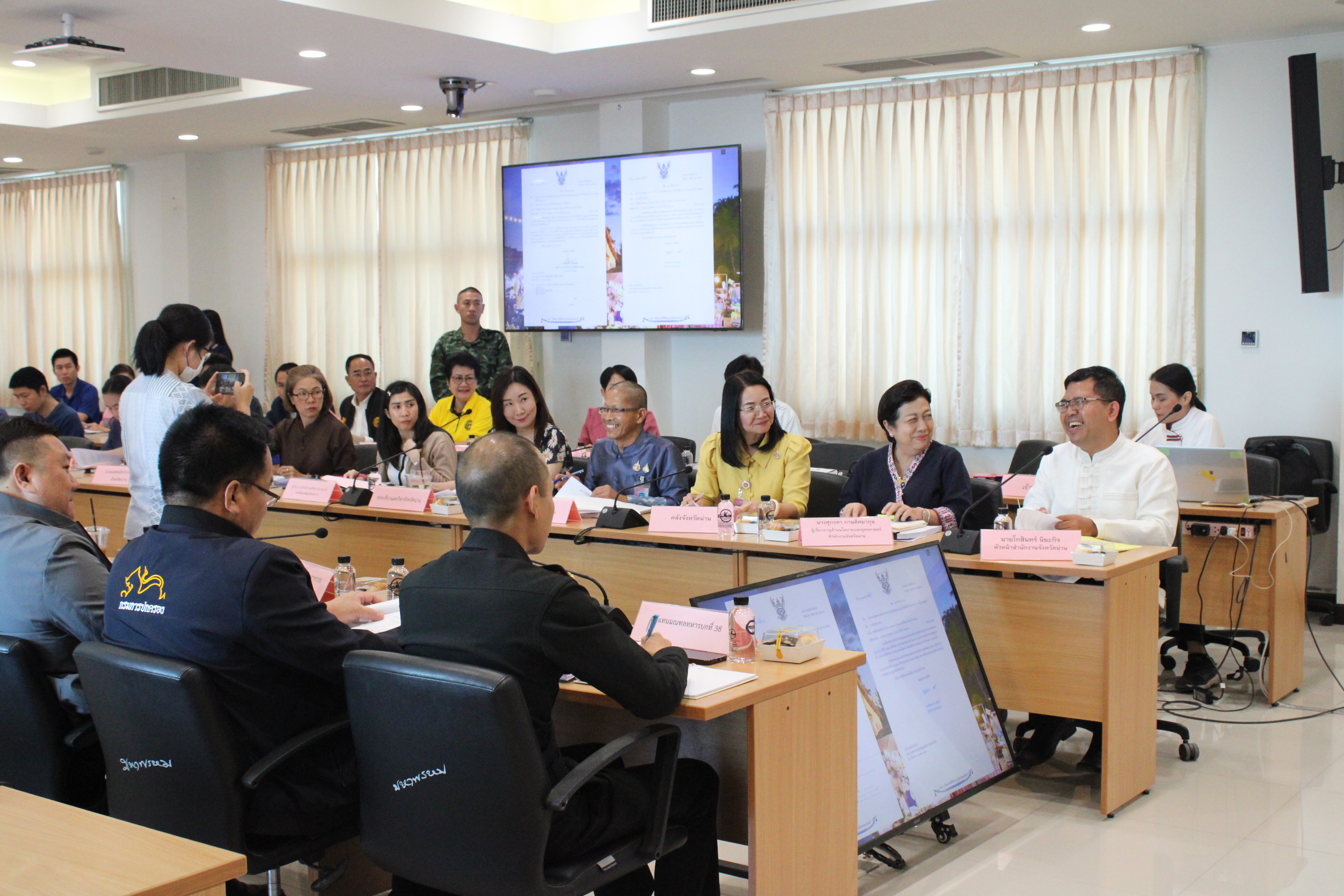 #น่านไม่เนิบ #NAN3FAST พช.น่าน ร่วมประชุมคณะกรรมการบริหารงานจังหวัดแบบบูรณาการ (กบจ.น่าน) ครั้งที่ 2/2568 เร่งขับเคลื่อนยุทธศาสตร์พัฒนาจังหวัดแบบบูรณาการ