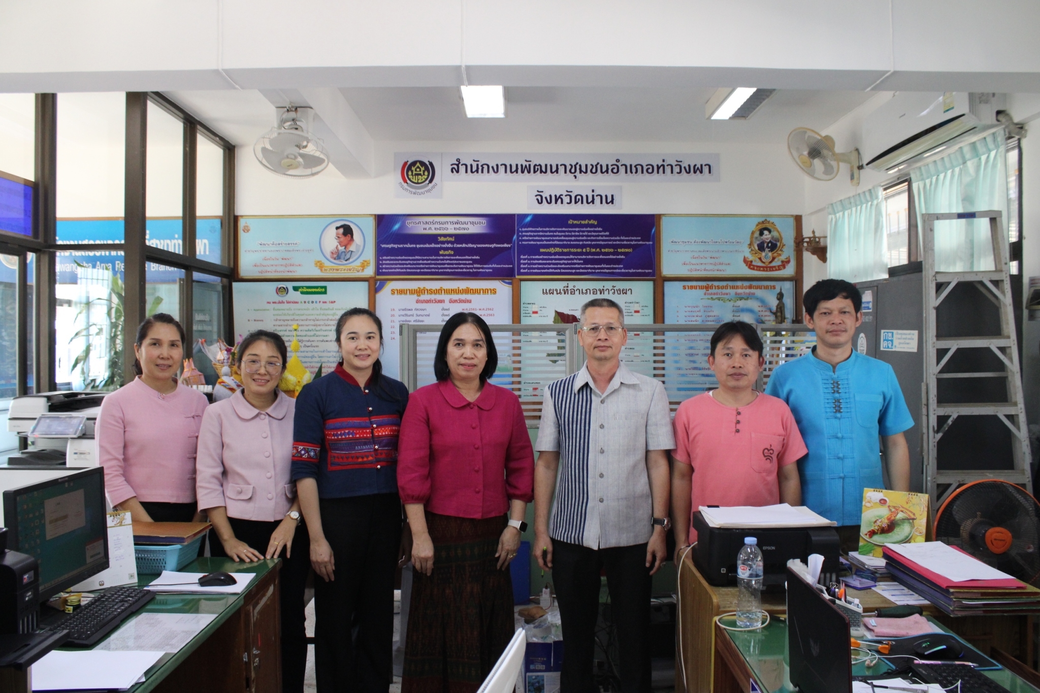 #น่านไม่เนิบ #NAN3FAST พช.น่าน เดินหน้าขับเคลื่อนงานพัฒนาชุมชนเชิงรุก ติดตาม และสนับสนุนกิจกรรมงานพัฒนาชุมชนของสำนักงานพัฒนาชุมชนอำเภอท่าวังผา