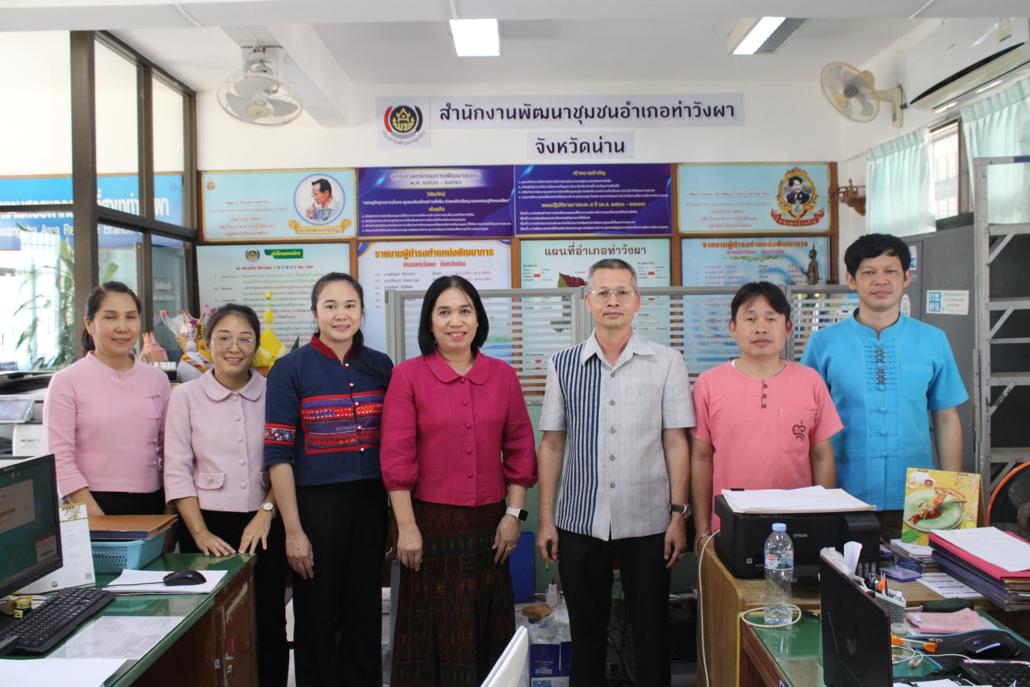 #น่านไม่เนิบ #NAN3FAST พช.น่าน เดินหน้าขับเคลื่อนงานพัฒนาชุมชนเชิงรุก ติดตาม และสนับสนุนกิจกรรมงานพัฒนาชุมชนของสำนักงานพัฒนาชุมชนอำเภอท่าวังผา