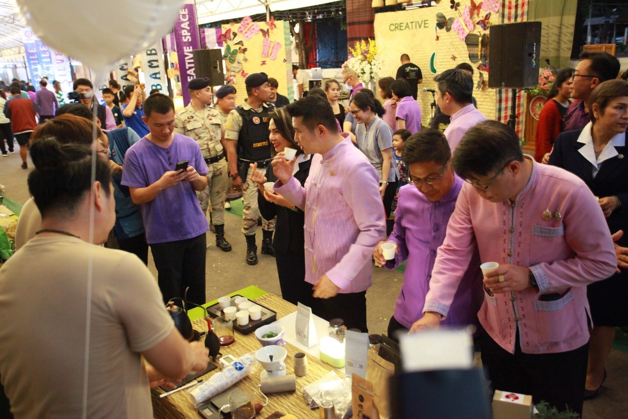 #น่านไม่เนิบ #NAN3FAST จังหวัดน่าน พิธีเปิดการจัดแสดงและจำหน่ายผลิตภัณฑ์ชุมชน (OTOP) Creative Space และของดีเมืองน่าน ในงานประจำปีและของดีเมืองน่าน ประจำปี 2568