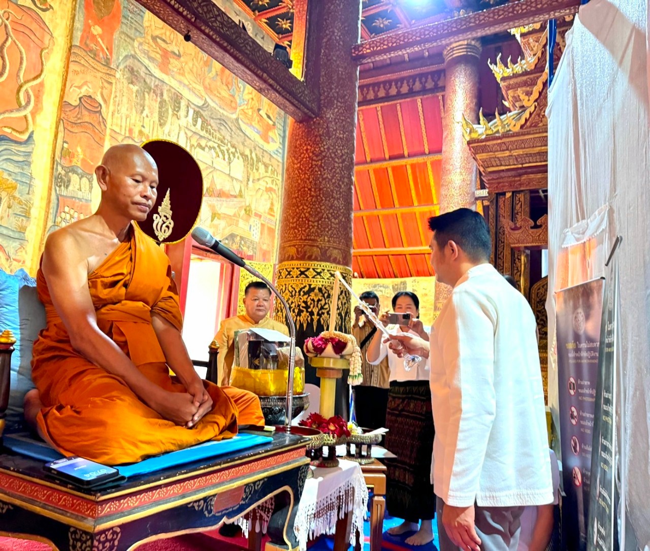 #น่านไม่เนิบ #NAN3FAST พัฒนาชุมชนจังหวัดน่าน ร่วมสืบสานประเพณีวันมาฆบูชา ประจำปี 2568