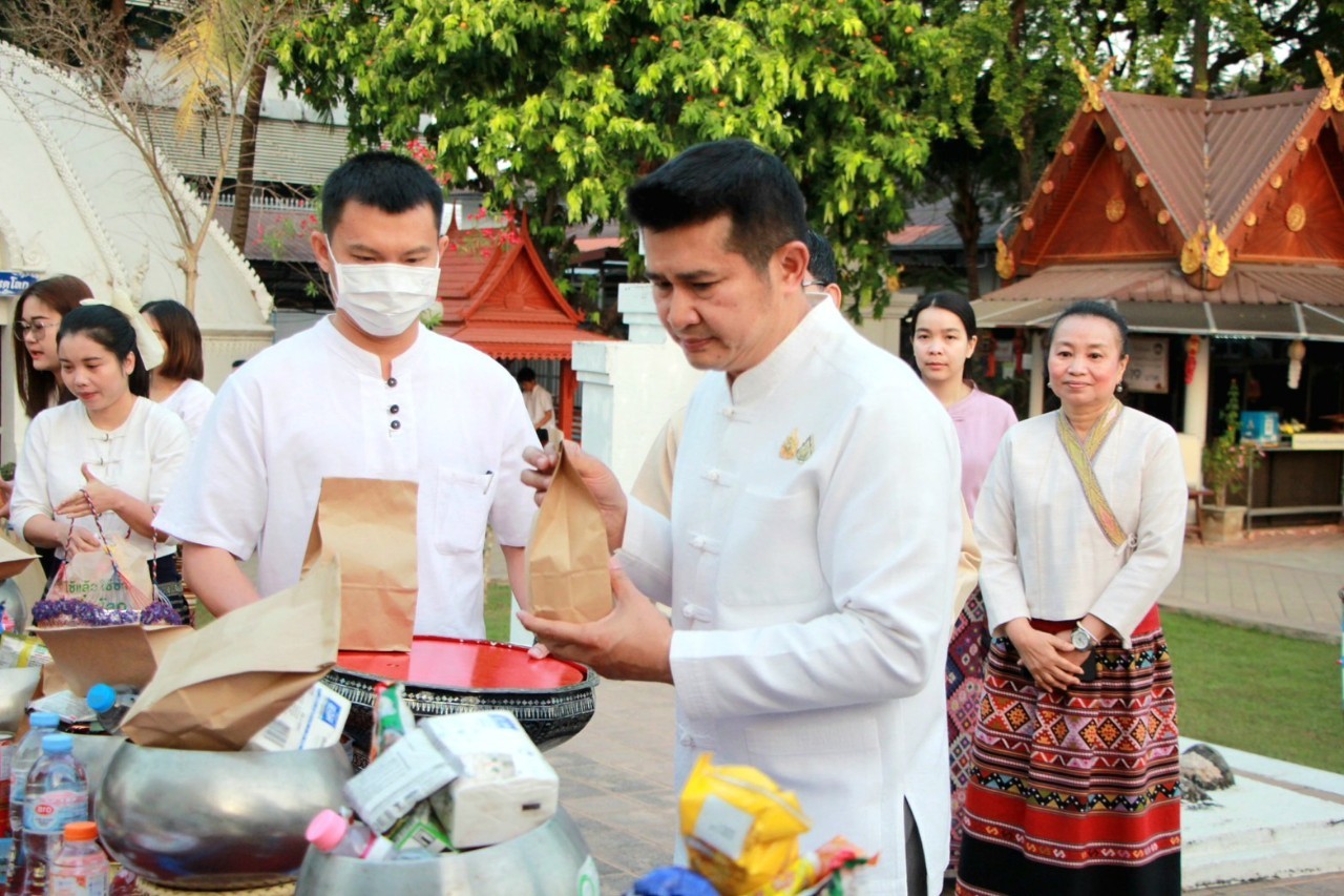 #น่านไม่เนิบ #NAN3FAST พัฒนาชุมชนจังหวัดน่าน ร่วมสืบสานประเพณีวันมาฆบูชา ประจำปี 2568