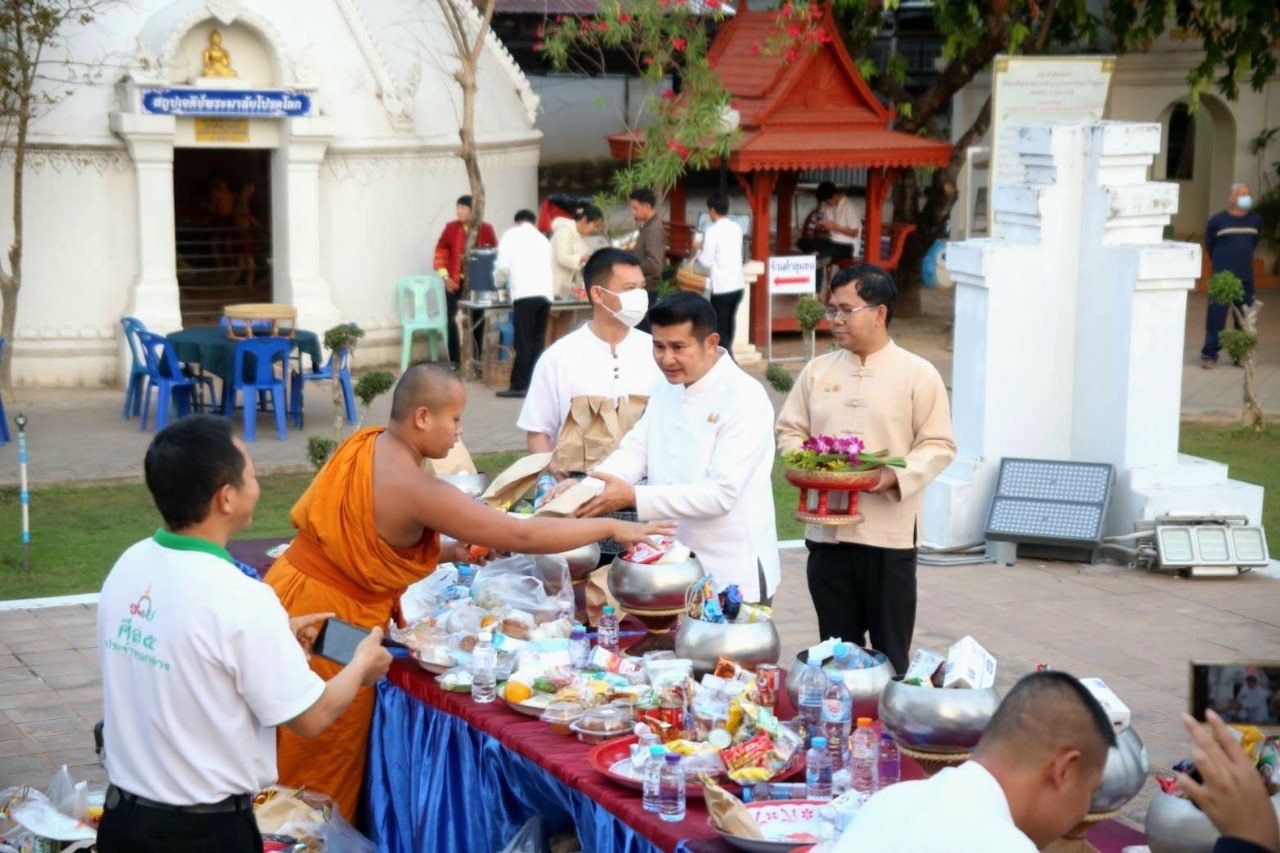 #น่านไม่เนิบ #NAN3FAST พัฒนาชุมชนจังหวัดน่าน ร่วมสืบสานประเพณีวันมาฆบูชา ประจำปี 2568