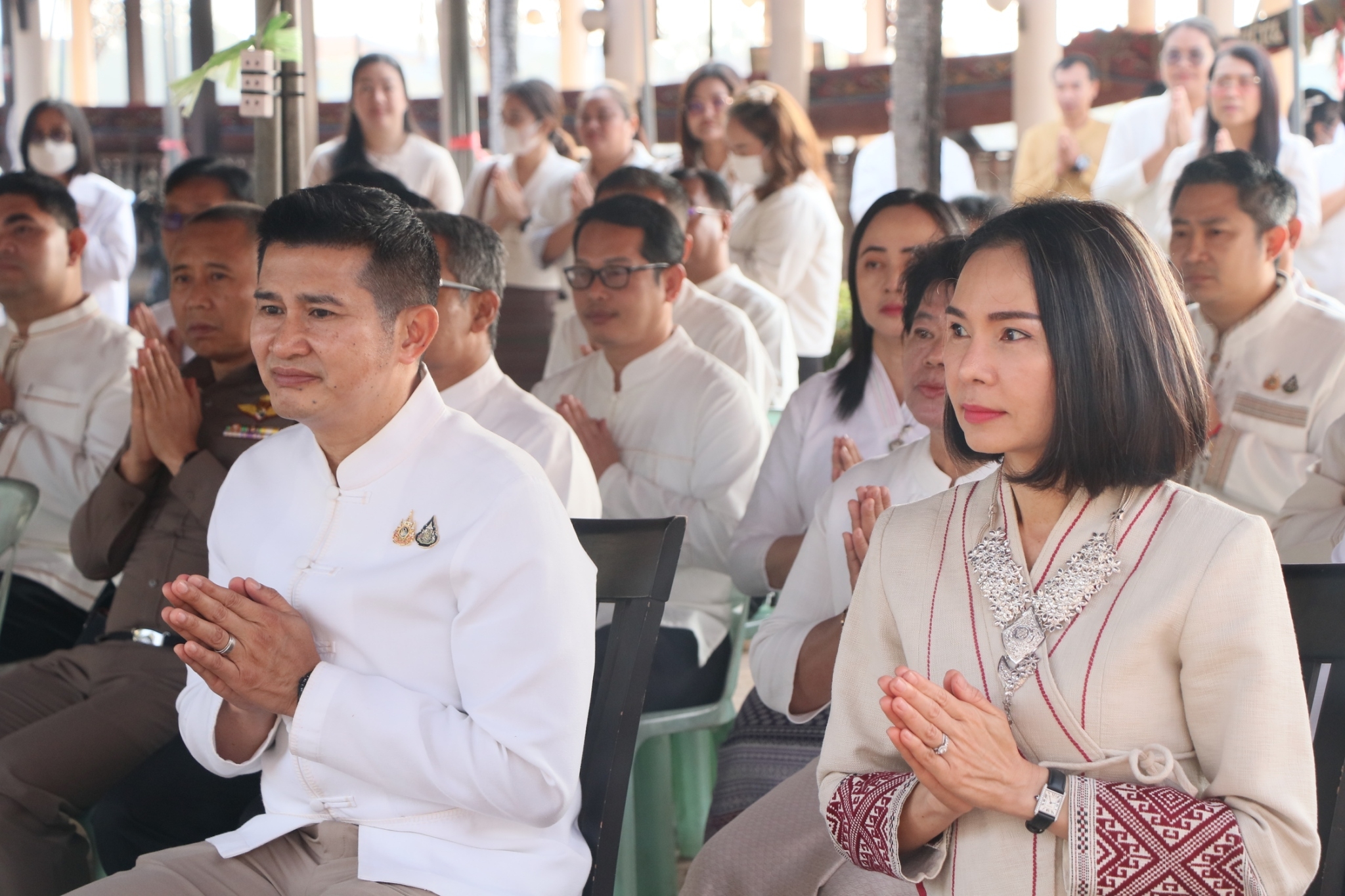 #น่านไม่เนิบ #NAN3FAST พช.น่าน ร่วมประกอบพิธีบวงสรวงสิ่งศักดิ์สิทธิ์ ในงานประจำปีและของดีเมืองน่าน ประจำปี 2568