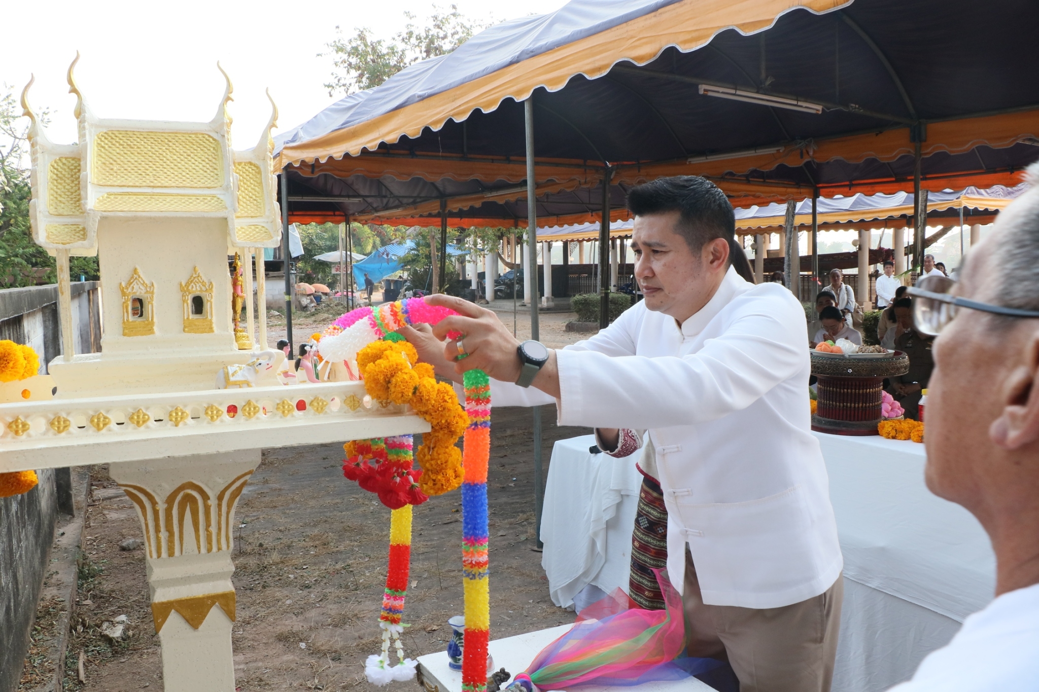 #น่านไม่เนิบ #NAN3FAST พช.น่าน ร่วมประกอบพิธีบวงสรวงสิ่งศักดิ์สิทธิ์ ในงานประจำปีและของดีเมืองน่าน ประจำปี 2568