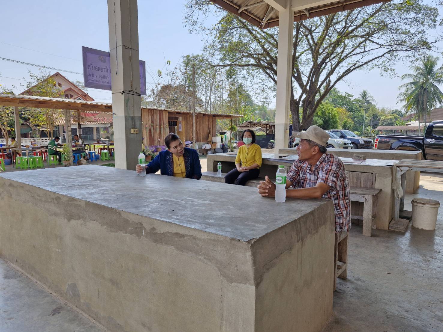 #น่านไม่เนิบ#NAN3FAST พช.น่าน ลงพื้นที่ติดตามโครงการตลาดนัดคนไทยยิ้มได้ ปี 2568 พัฒนาศักยภาพตลาด เชื่อมโยงการท่องเที่ยว เพิ่มช่องทางจำหน่ายสินค้าสัมมาชีพ ผลผลิตทางการเกษตร และผลิตภัณฑ์ OTOP