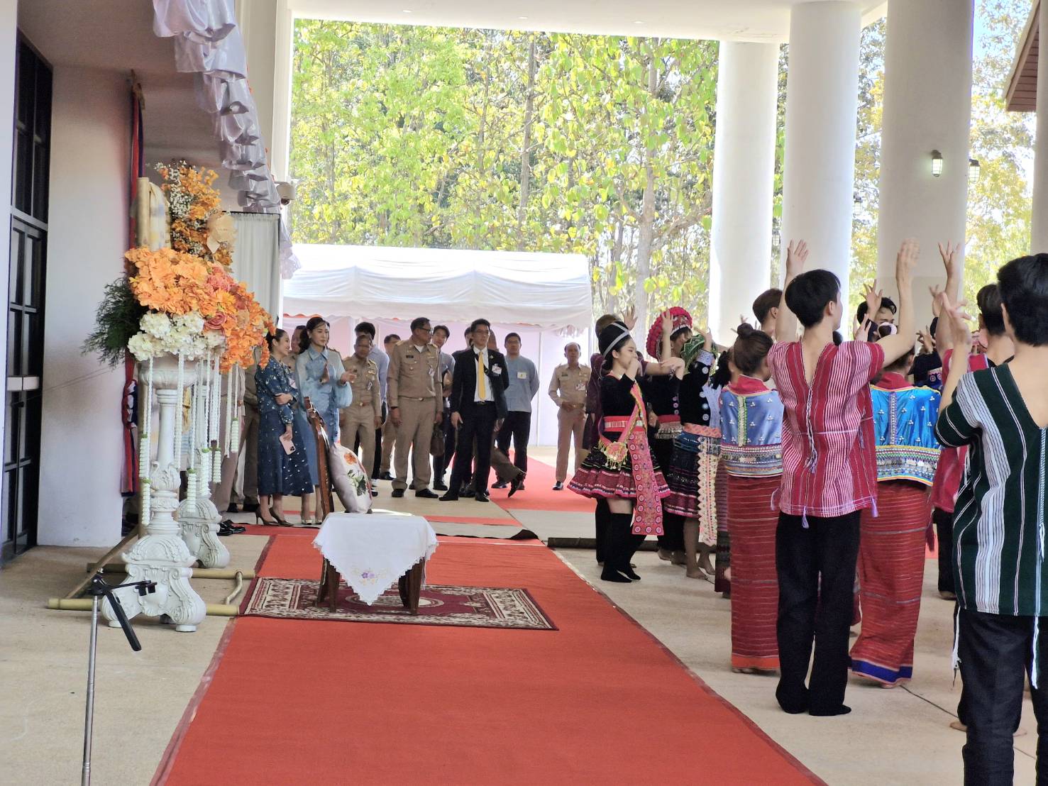 #น่านไม่เนิบ #NAN3FAST  ผู้ว่าราชการจังหวัดน่านร่วมเฝ้ารับเสด็จสมเด็จพระเจ้าลูกเธอ เจ้าฟ้าสิริวัณณวรีฯ ในงานแสดงภูมิปัญญาผ้าไทยภาคเหนือ ณ จังหวัดเชียงใหม่