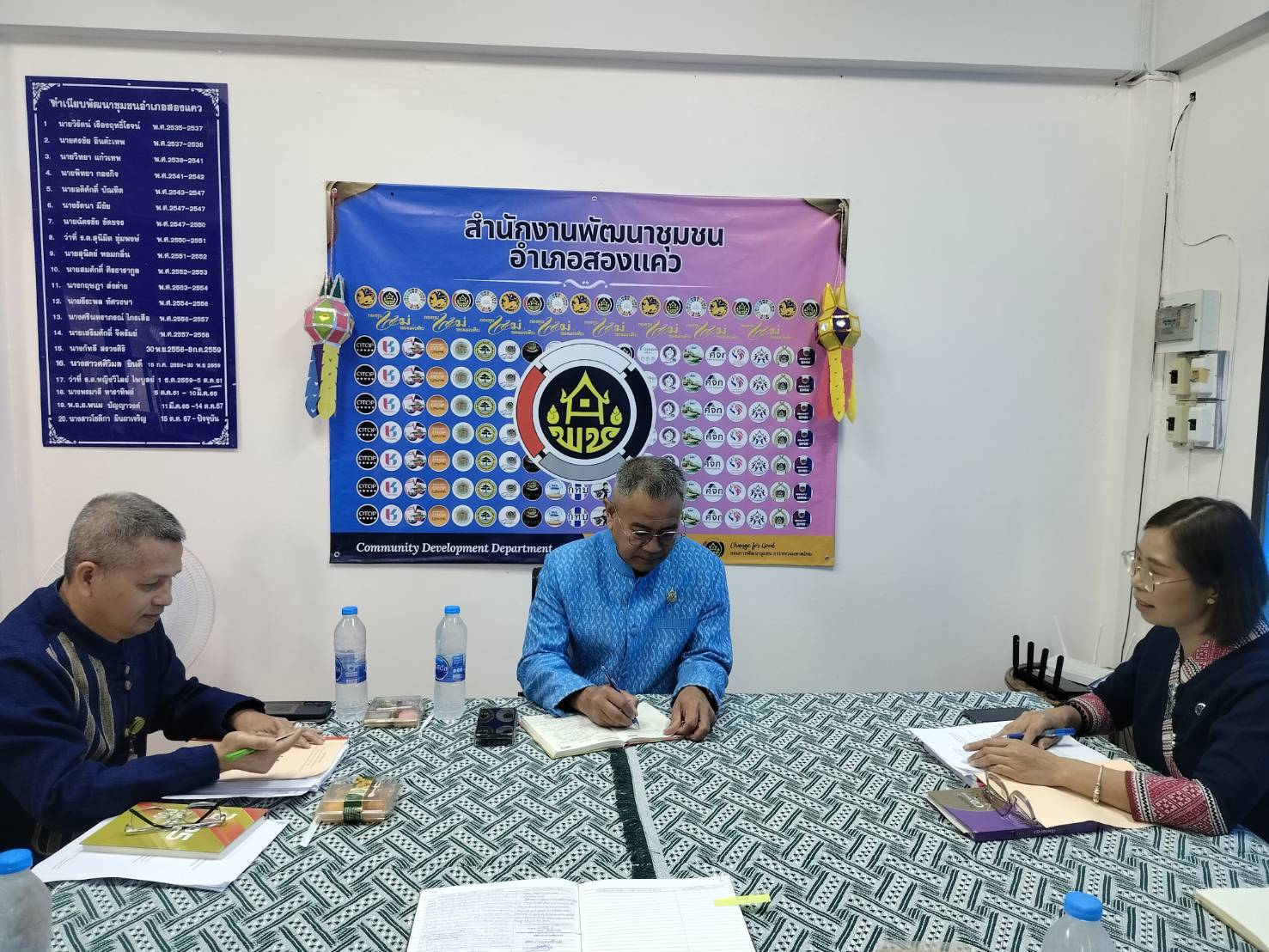 #น่านไม่เนิบ #NAN3FAST พช.น่าน เดินหน้าขับเคลื่อนงานพัฒนาชุมชนเชิงรุก ติดตาม และสนับสนุนกิจกรรมงานพัฒนาชุมชนของสำนักงานพัฒนาชุมชนอำเภอสองแคว