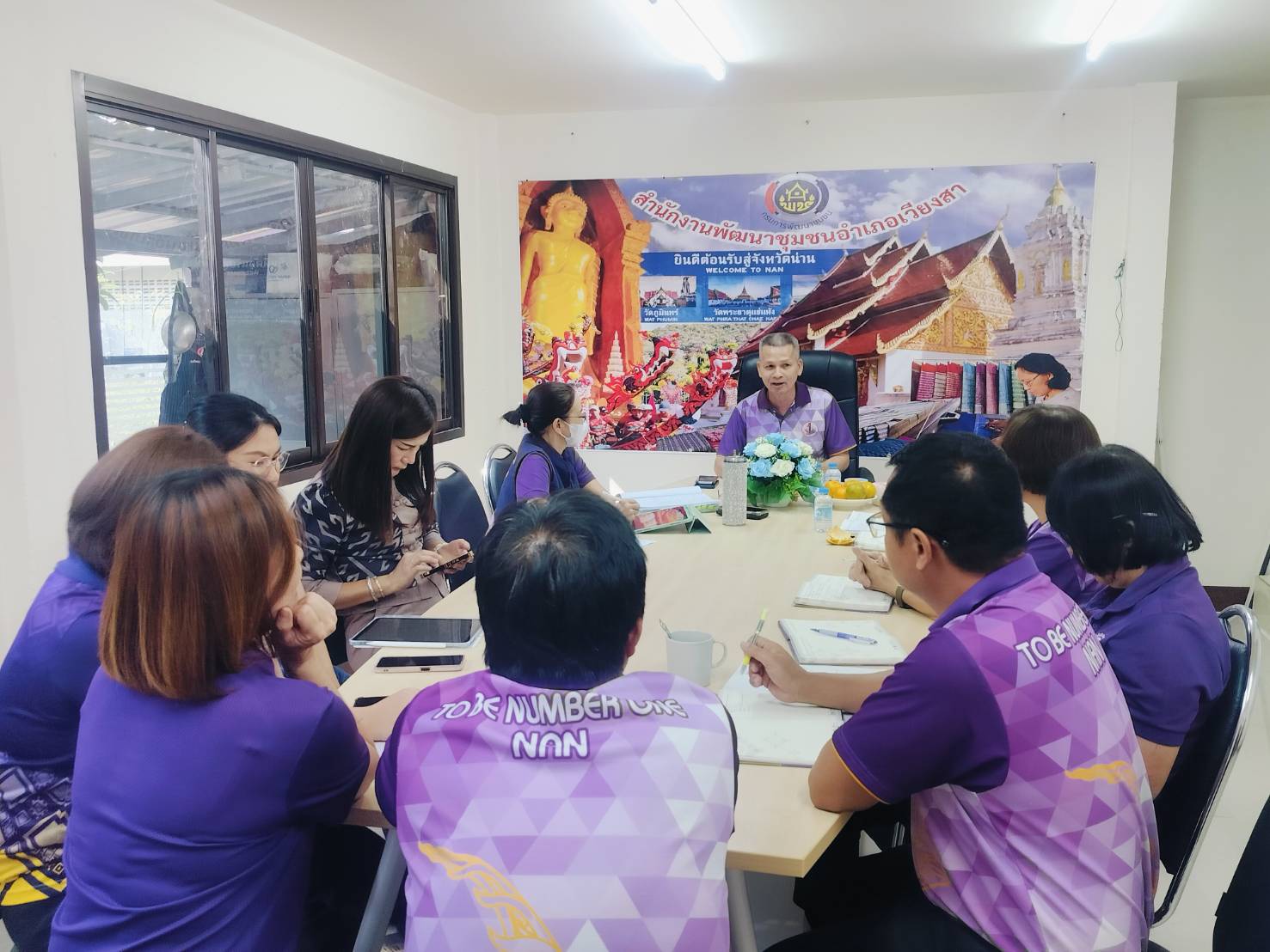 #น่านไม่เนิบ #NAN3FAST พช.น่าน เดินหน้าขับเคลื่อนงานพัฒนาชุมชนเชิงรุก ติดตาม และสนับสนุนกิจกรรมงานพัฒนาชุมชนของสำนักงานพัฒนาชุมชนอำเภอนาหมื่น และเวียงสา