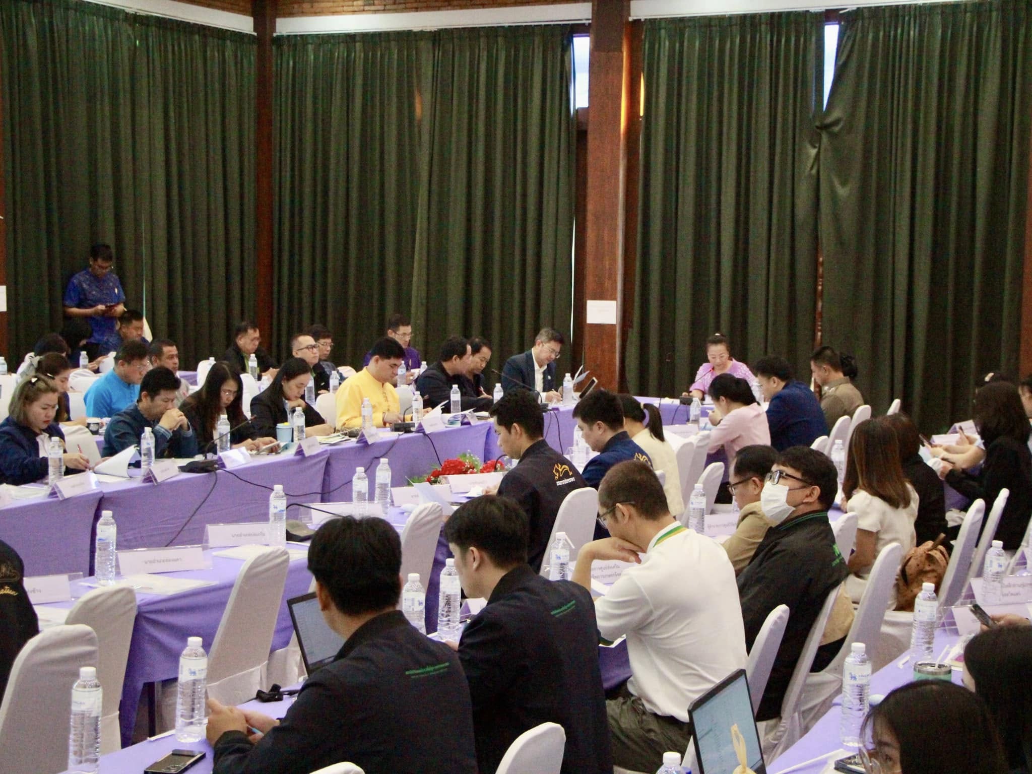 #น่านไม่เนิบ #NAN3FAST พช.น่าน ประชุมคณะกรรมการอำนวยการโครงการพัฒนาพื้นที่สูงแบบโครงการหลวง กลุ่ม 3 ลุ่มน้ำน่าน