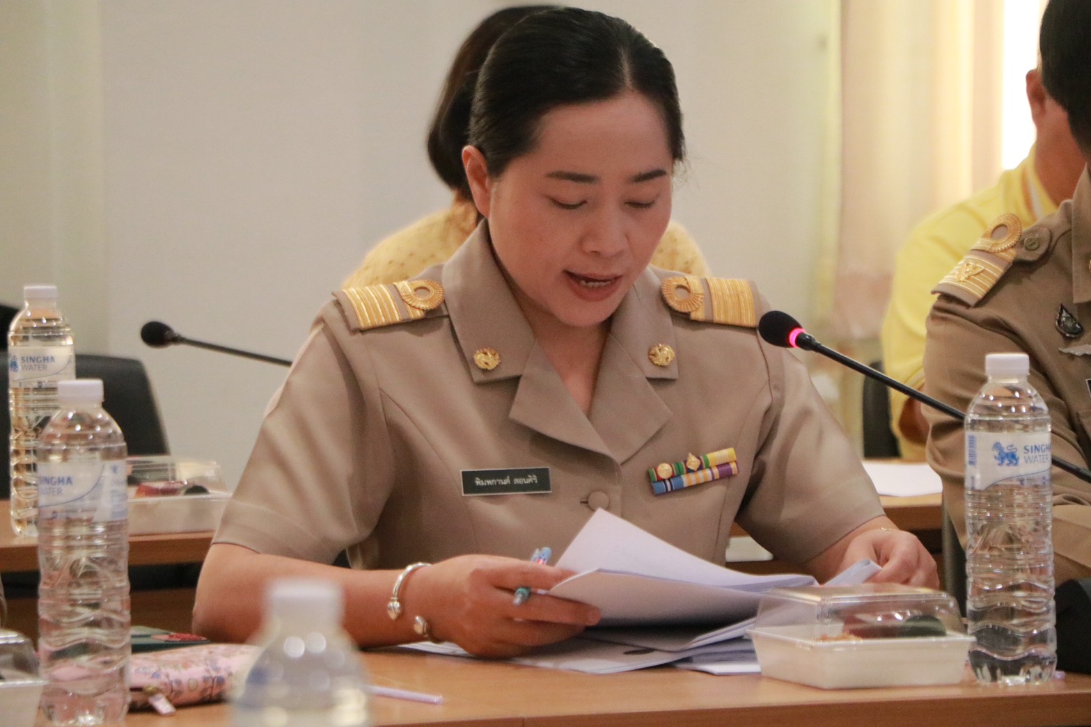 #น่านไม่เนิบ #NAN3FAST จังหวัดน่าน ประชุมคณะกรรมการบริหารเครือข่ายองค์ความรู้ KBO (Knowledge-Based OTOP) จังหวัดน่าน เดินหน้าพัฒนาสินค้า OTOP น่าน สู่เวทีระดับประเทศ