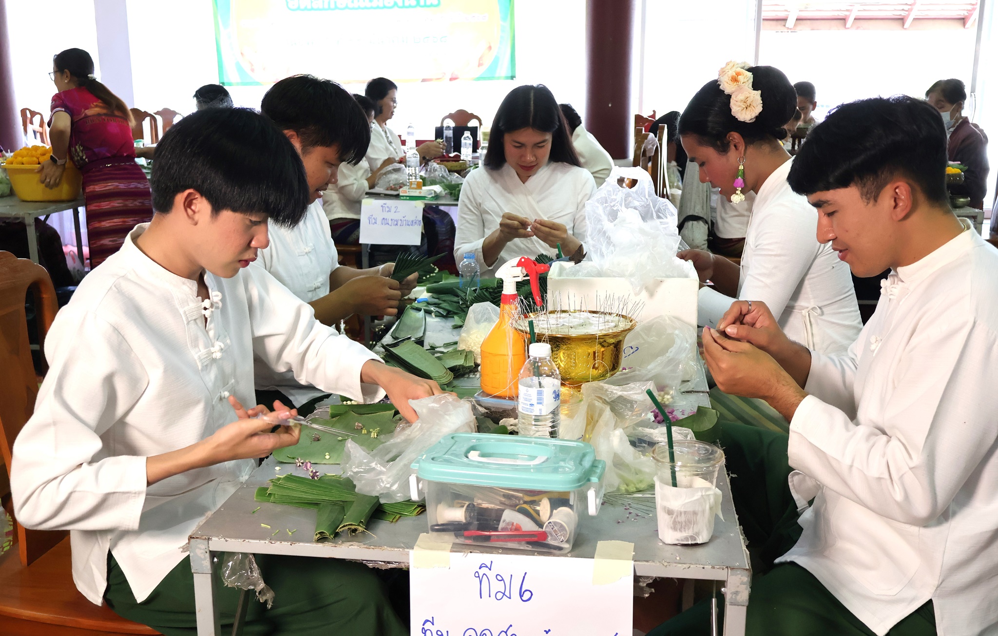 #น่านไม่เนิบ#NAN3FAST พช.น่าน จัดการประกวด “งานประดิษฐ์ใบตอง” ประเภทบายศรี 3 ชั้นโบราณ รักษามรดกทางวัฒนธรรมศิลปะแห่งศรัทธา สู่เวทีแห่งความสร้างสรรค์