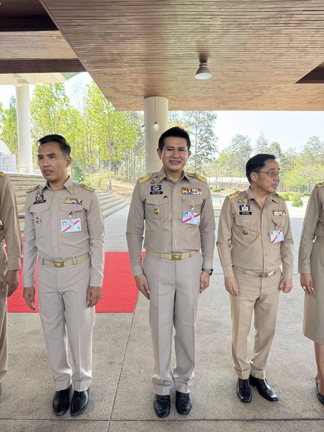 #น่านไม่เนิบ #NAN3FAST  ผู้ว่าราชการจังหวัดน่านร่วมเฝ้ารับเสด็จสมเด็จพระเจ้าลูกเธอ เจ้าฟ้าสิริวัณณวรีฯ ในงานแสดงภูมิปัญญาผ้าไทยภาคเหนือ ณ จังหวัดเชียงใหม่