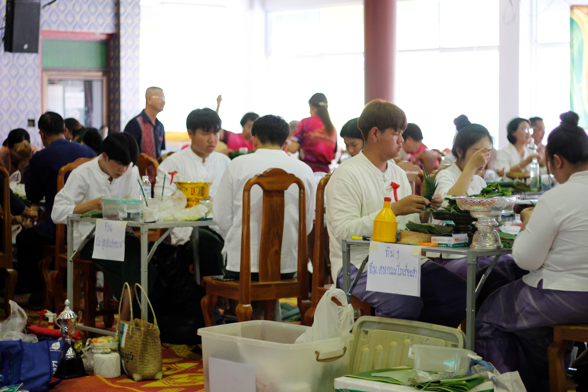 #น่านไม่เนิบ#NAN3FAST พช.น่าน จัดการประกวด “งานประดิษฐ์ใบตอง” ประเภทบายศรี 3 ชั้นโบราณ รักษามรดกทางวัฒนธรรมศิลปะแห่งศรัทธา สู่เวทีแห่งความสร้างสรรค์