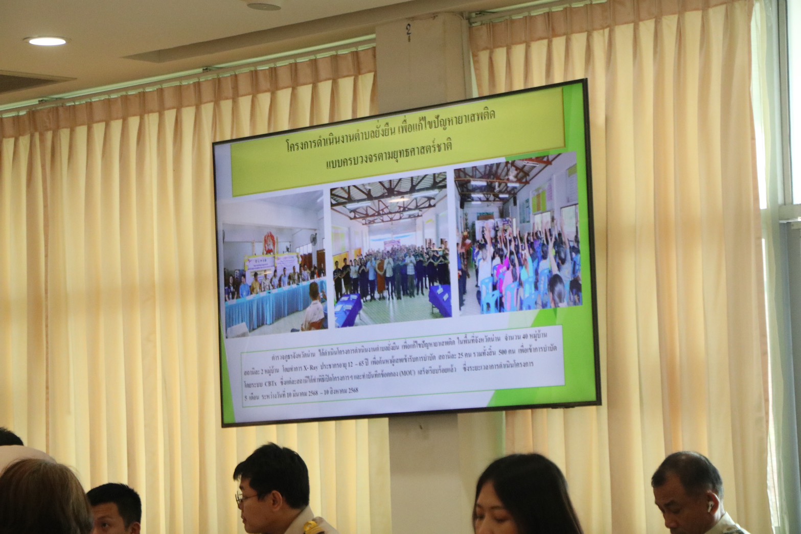 #น่านไม่เนิบ #NAN3FAST พช.น่าน ร่วมประชุมคณะกรรมการศูนย์อำนวยการป้องกันและปราบปรามยาเสพติด ประจำเดือนมีนาคม 2568