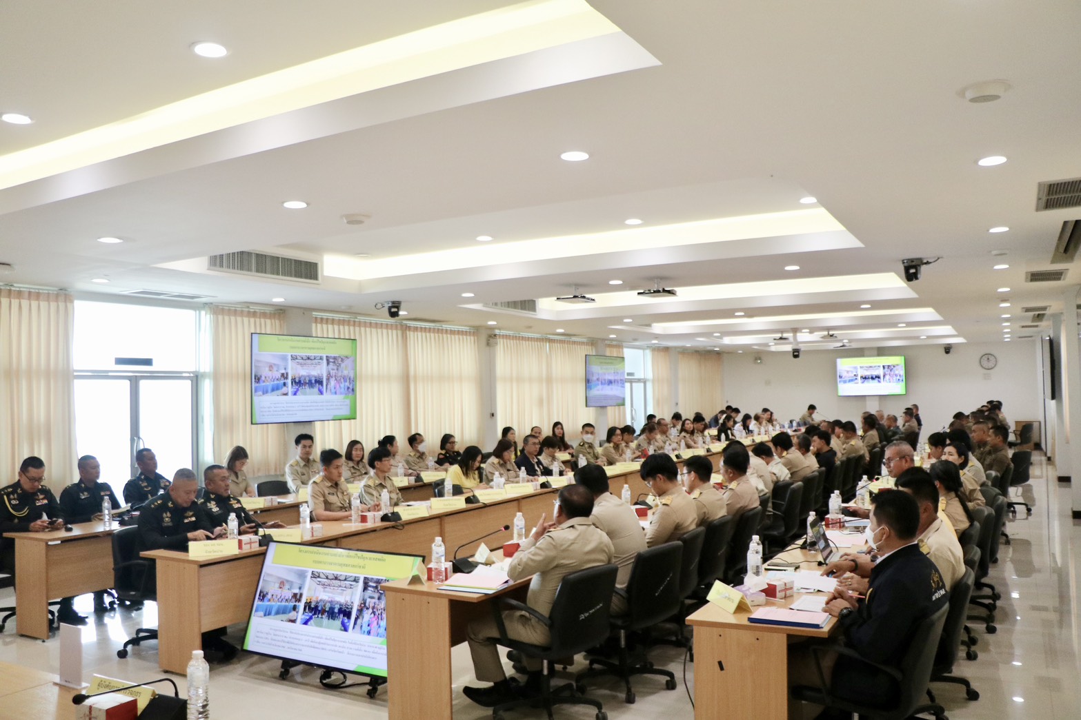 #น่านไม่เนิบ #NAN3FAST พช.น่าน ร่วมประชุมคณะกรรมการศูนย์อำนวยการป้องกันและปราบปรามยาเสพติด ประจำเดือนมีนาคม 2568