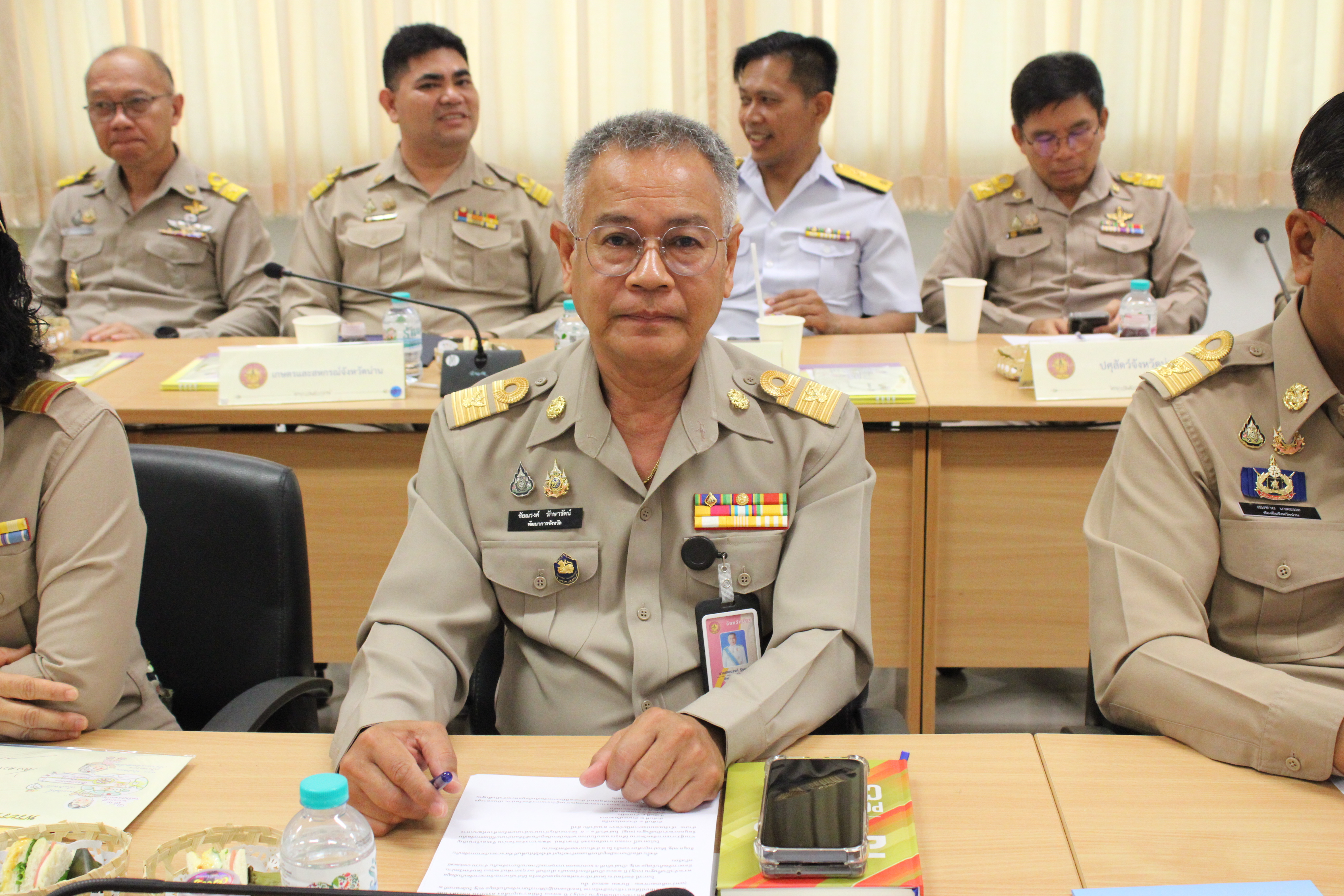 #น่านไม่เนิบ#NAN3FAST พช.น่าน ร่วมประชุมคณะกรมการจังหวัด และหัวหน้าส่วนราชการ ประจำเดือนมีนาคม 2568 พร้อมมอบใบประกาศนียบัตรเชิดชูเกียรติการจัดเก็บข้อมูลความจำเป็นพื้นฐาน (จปฐ.)