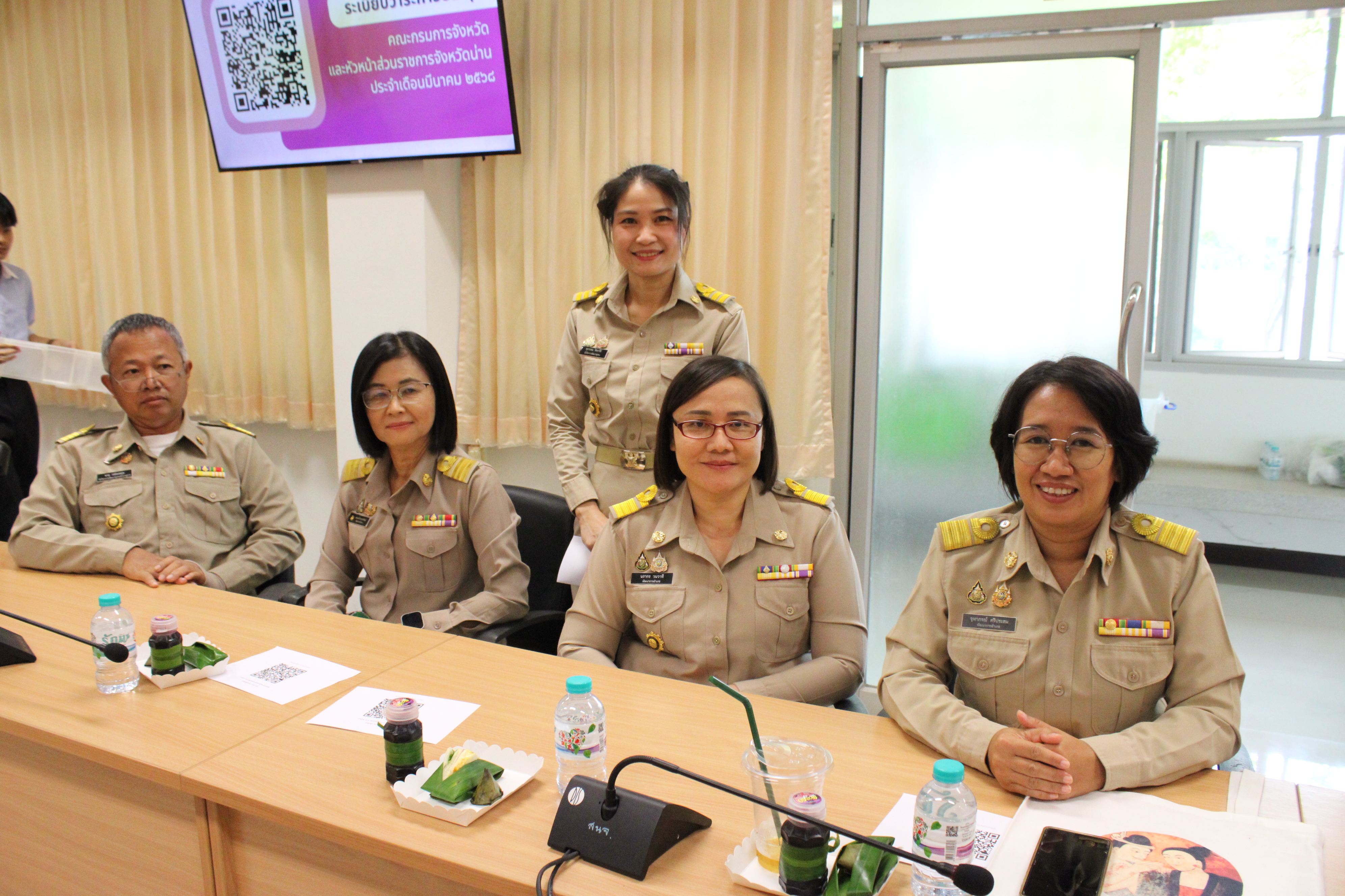 #น่านไม่เนิบ#NAN3FAST พช.น่าน ร่วมประชุมคณะกรมการจังหวัด และหัวหน้าส่วนราชการ ประจำเดือนมีนาคม 2568 พร้อมมอบใบประกาศนียบัตรเชิดชูเกียรติการจัดเก็บข้อมูลความจำเป็นพื้นฐาน (จปฐ.)