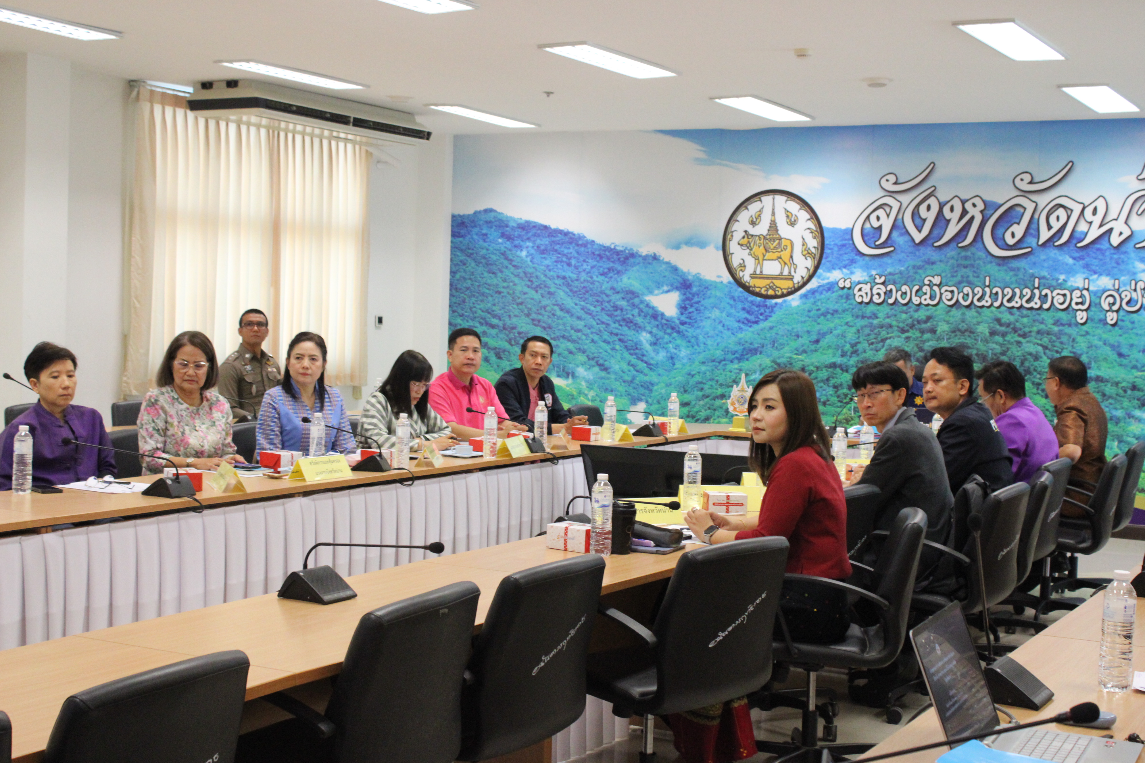 #น่านไม่เนิบ#NAN3FAST พช.น่าน ร่วมประชุมคณะทำงานติดตาม เร่งรัด ผลการดำเนินงานป้องกัน ปราบปราม และแก้ไขปัญหายาเสพติด จังหวัดน่าน ครั้งที่ 3/2568