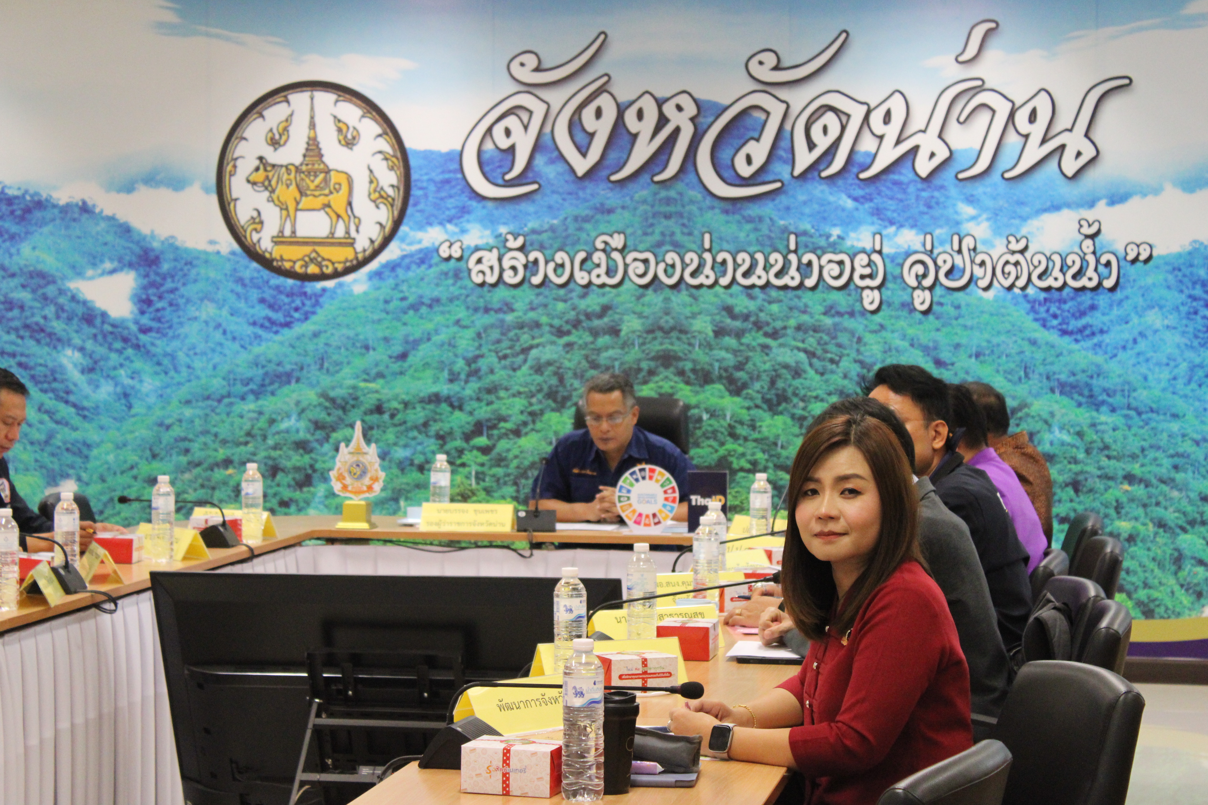 #น่านไม่เนิบ#NAN3FAST พช.น่าน ร่วมประชุมคณะทำงานติดตาม เร่งรัด ผลการดำเนินงานป้องกัน ปราบปราม และแก้ไขปัญหายาเสพติด จังหวัดน่าน ครั้งที่ 3/2568