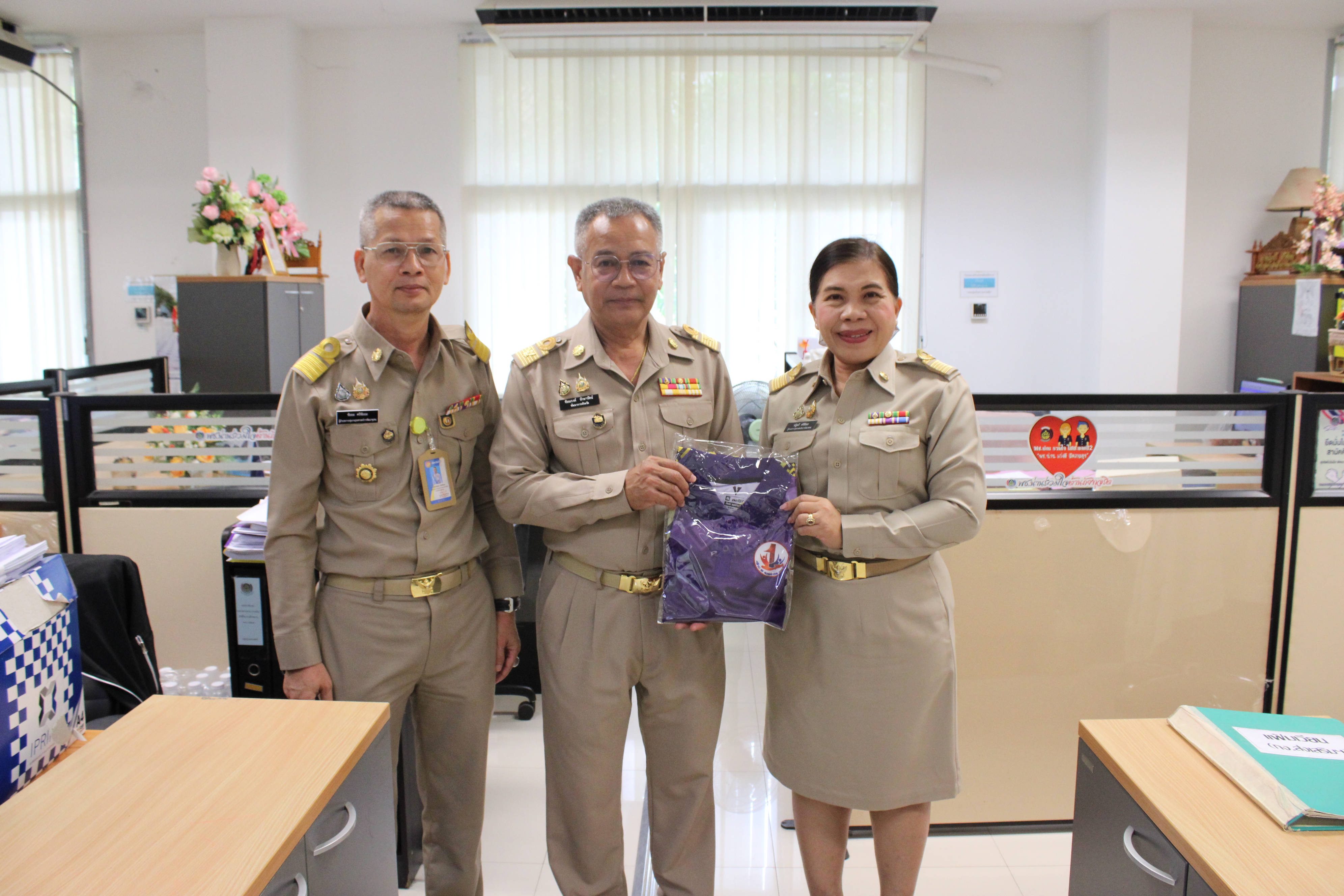 #น่านไม่เนิบ #NAN3FAST พช.น่าน ต้อนรับ นายชัยณรงค์ รักษารัตน์ เข้ารับตำแหน่งพัฒนาการจังหวัดน่าน พร้อมเข้าพบผู้บริหารจังหวัดเพื่อรายงานตัว