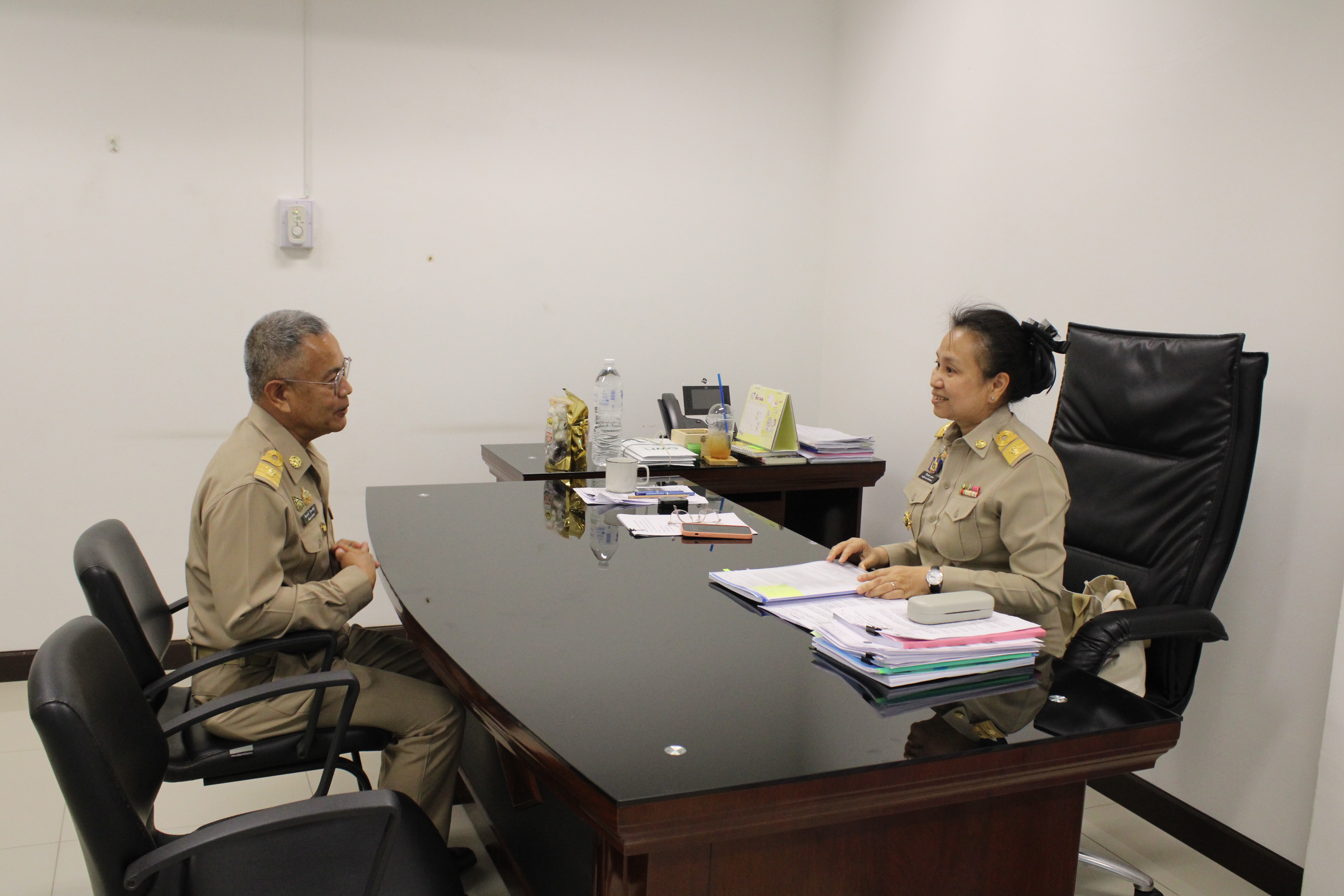 #น่านไม่เนิบ #NAN3FAST พช.น่าน ต้อนรับ นายชัยณรงค์ รักษารัตน์ เข้ารับตำแหน่งพัฒนาการจังหวัดน่าน พร้อมเข้าพบผู้บริหารจังหวัดเพื่อรายงานตัว