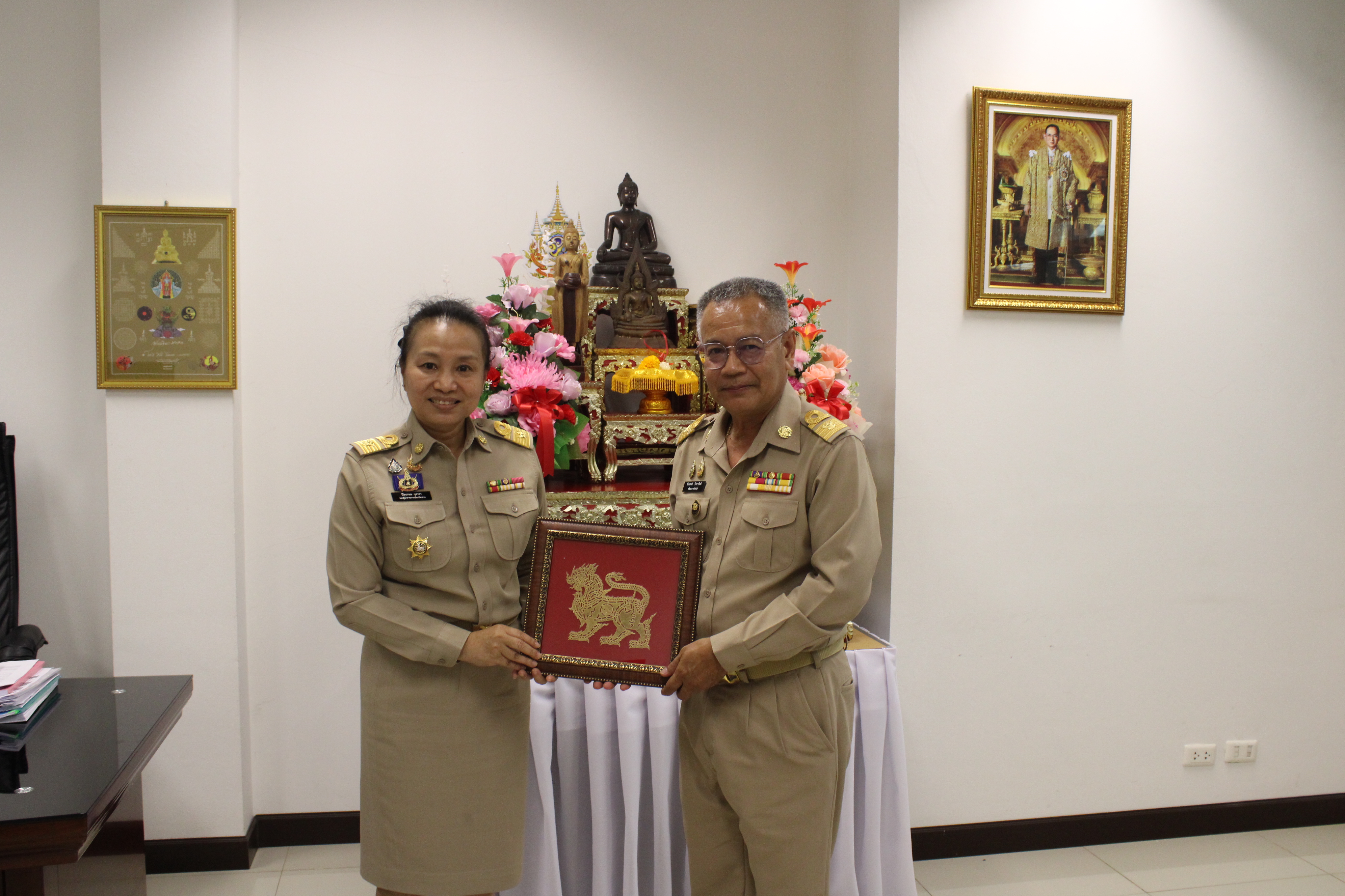 #น่านไม่เนิบ #NAN3FAST พช.น่าน ต้อนรับ นายชัยณรงค์ รักษารัตน์ เข้ารับตำแหน่งพัฒนาการจังหวัดน่าน พร้อมเข้าพบผู้บริหารจังหวัดเพื่อรายงานตัว