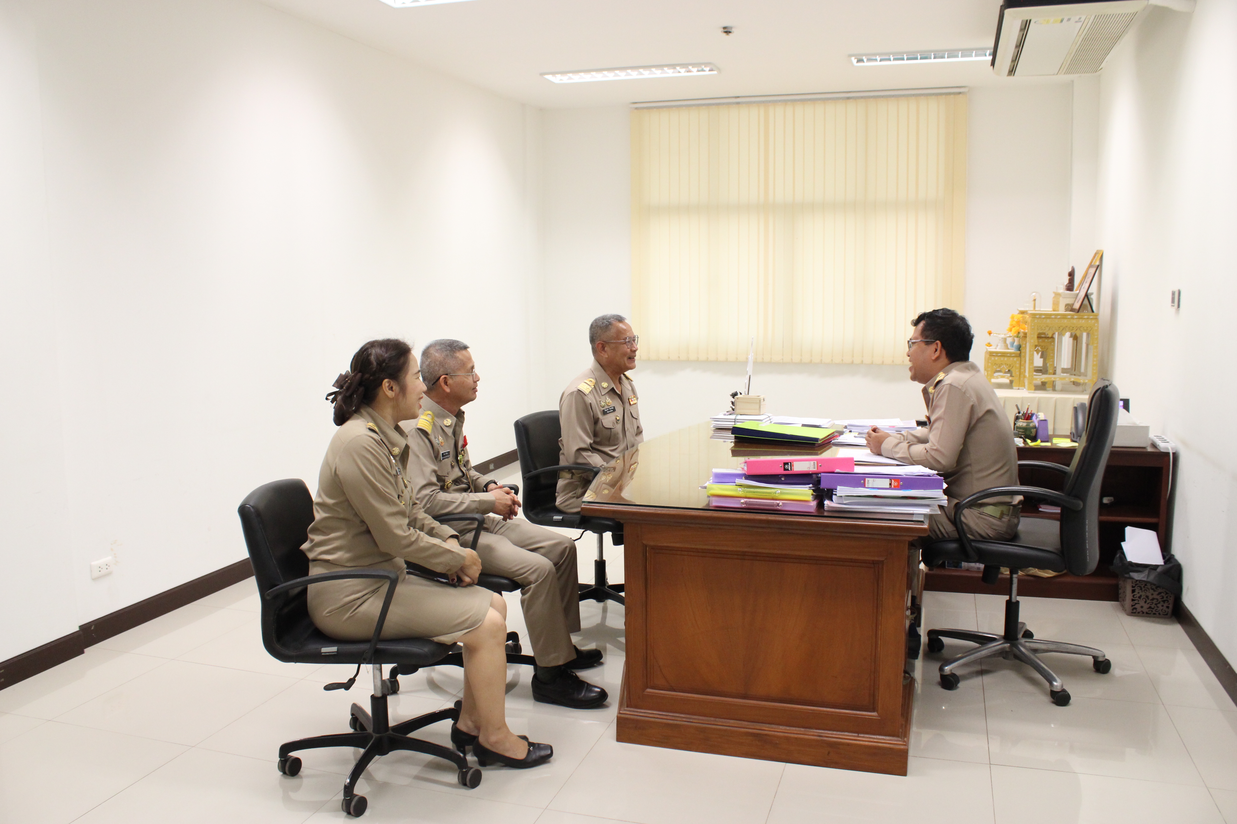 #น่านไม่เนิบ #NAN3FAST พช.น่าน ต้อนรับ นายชัยณรงค์ รักษารัตน์ เข้ารับตำแหน่งพัฒนาการจังหวัดน่าน พร้อมเข้าพบผู้บริหารจังหวัดเพื่อรายงานตัว