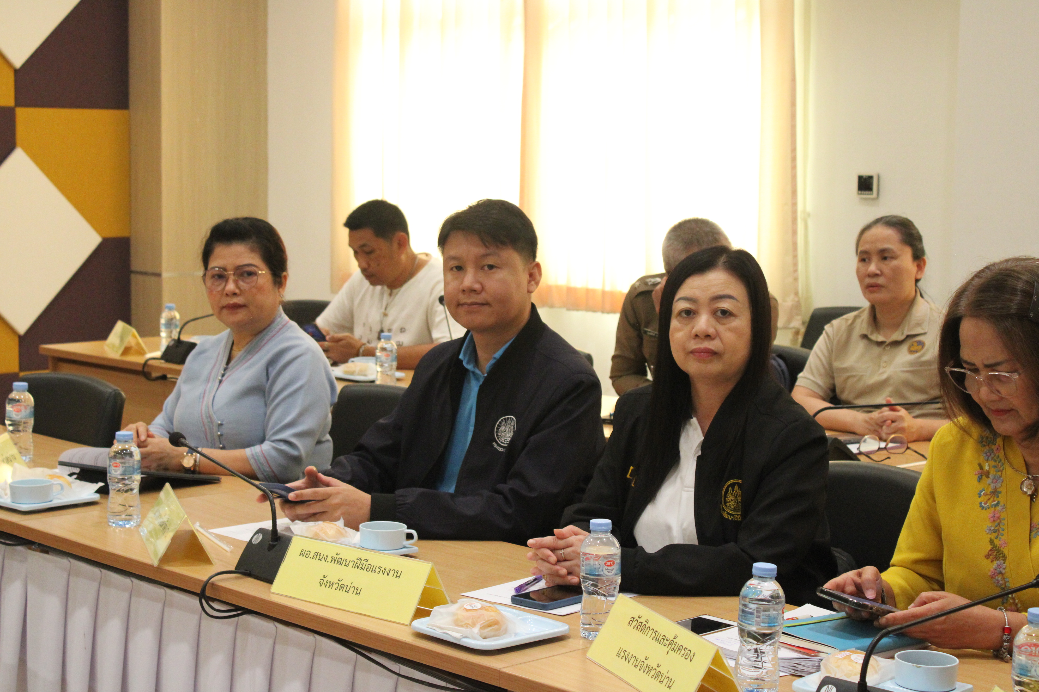 #น่านไม่เนิบ#NAN3FAST พช.น่าน ร่วมประชุมคณะทำงานติดตาม เร่งรัด ผลการดำเนินงานป้องกัน ปราบปราม และแก้ไขปัญหายาเสพติด จังหวัดน่าน ครั้งที่ 4/2568