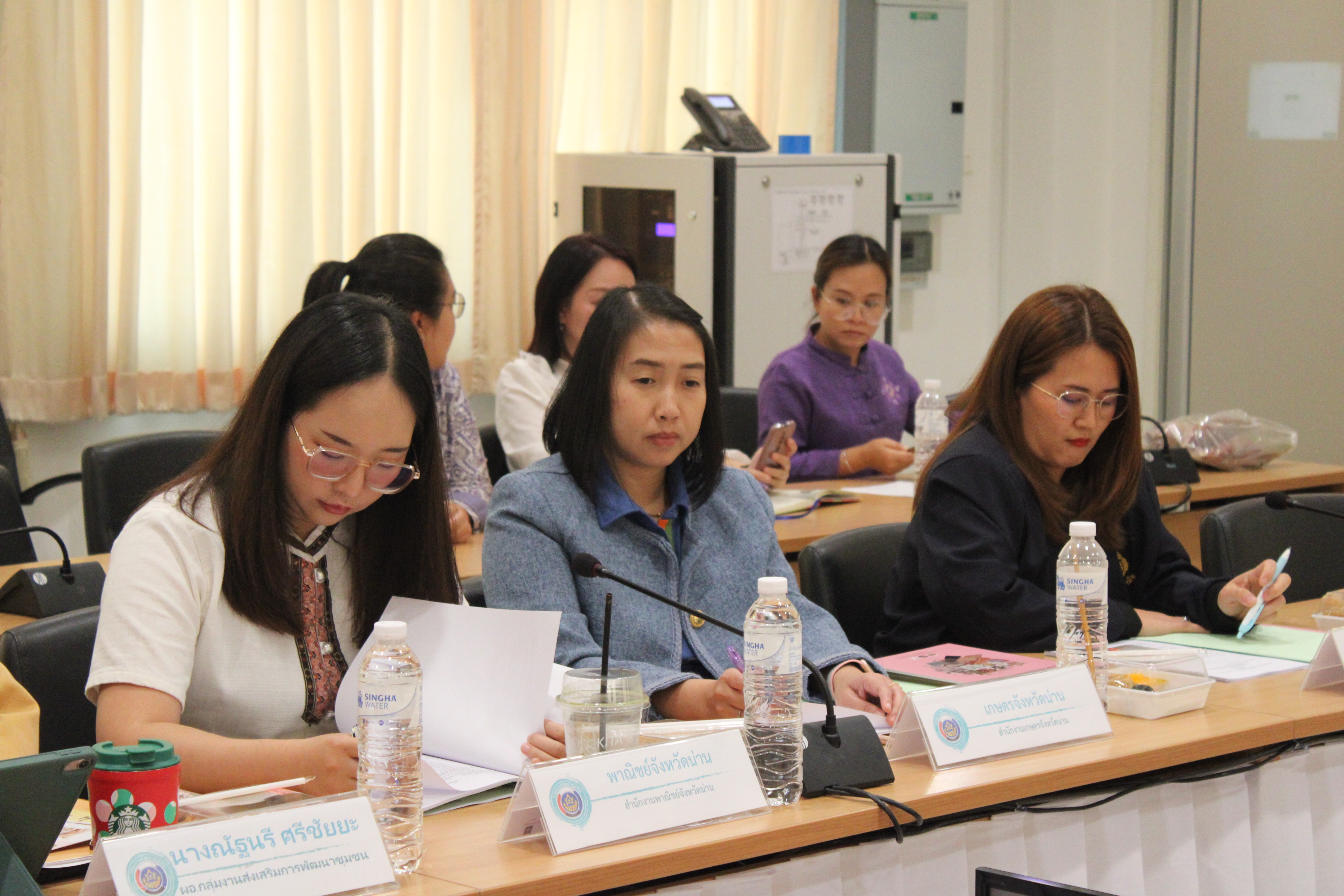 #น่านไม่เนิบ#NAN3FAST พช.น่าน ประชุมเตรียมความพร้อมคัดสรรสุดยอด OTOP เด่น จังหวัด (Provincial Star OTOP : PSO) ปี 2568