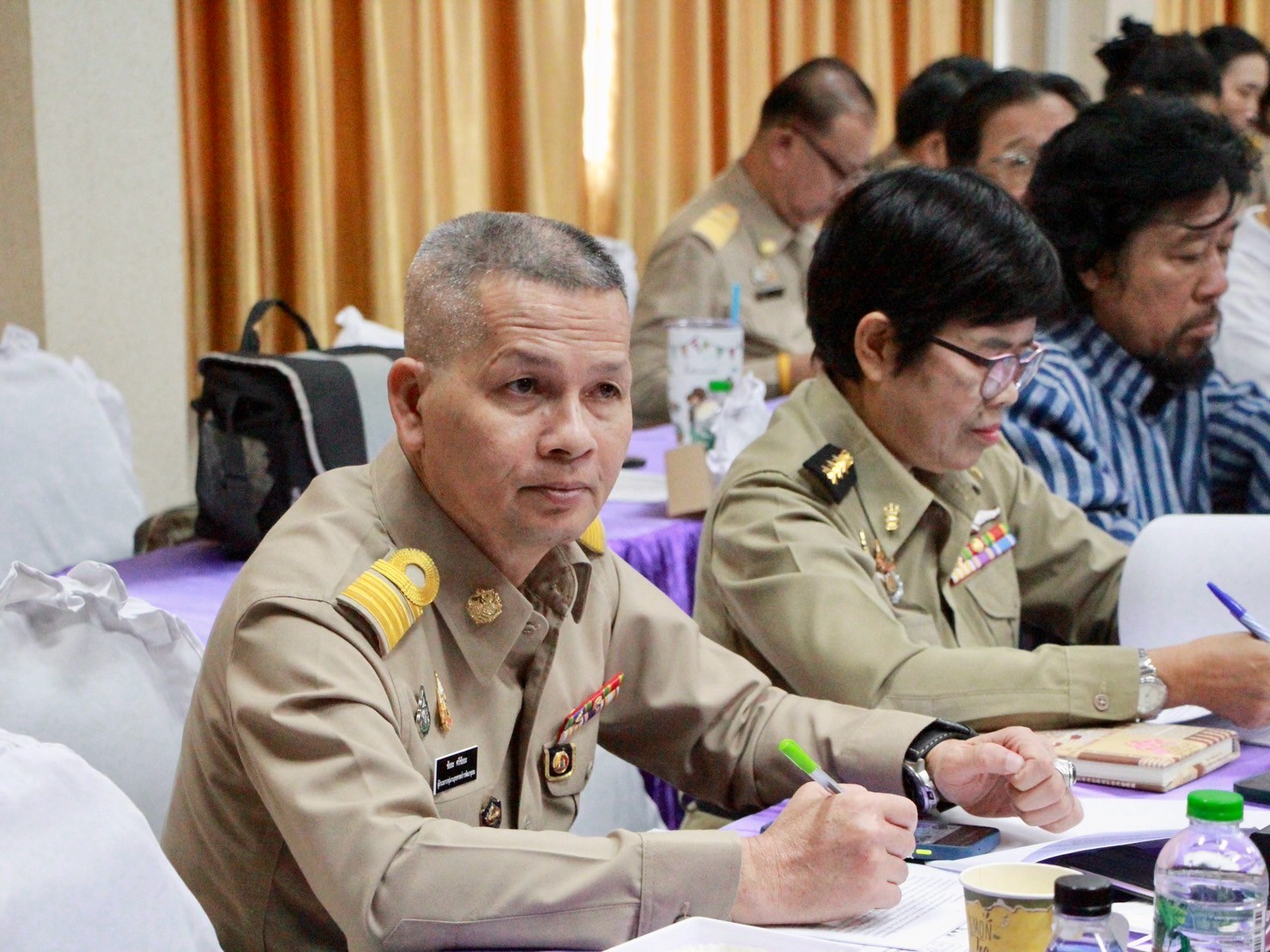 #น่านไม่เนิบ #NAN3FAST พช.น่าน ร่วมประชุมคณะอนุกรรมการพัฒนาแรงงานและประสานงานการฝึกอาชีพจังหวัด (กพร.ปจ.) เตรียมความพร้อมแผนพัฒนากำลังคนปี 2568