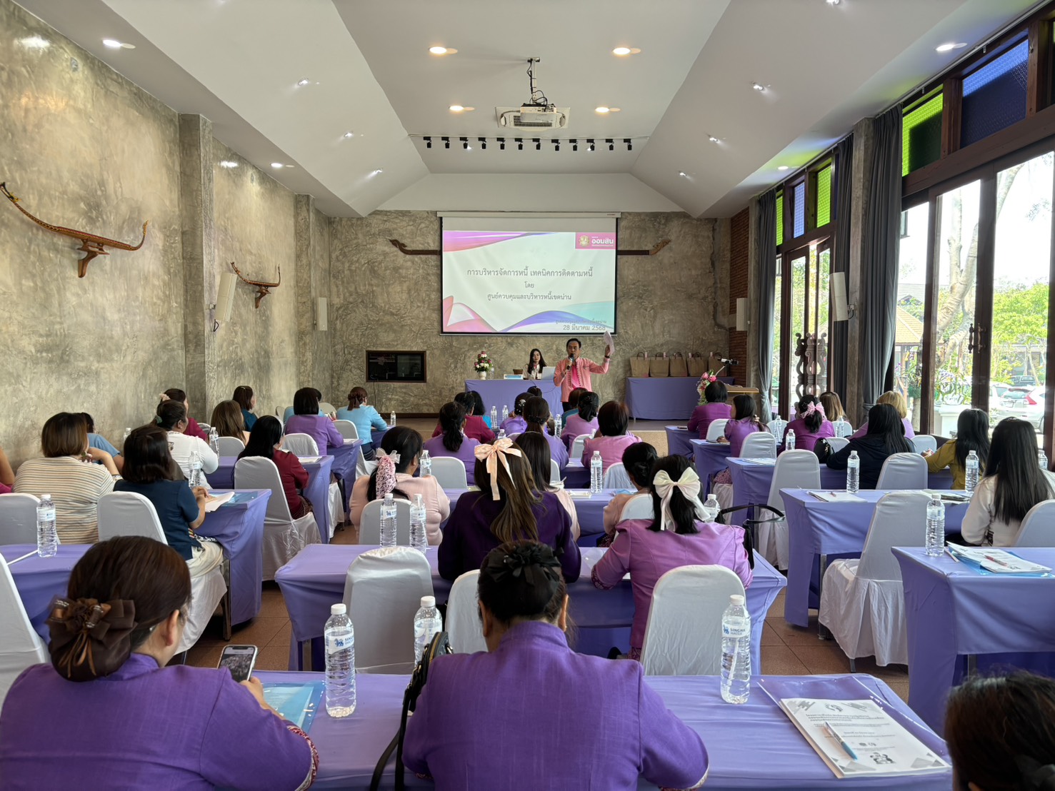 #น่านไม่เนิบ#NAN3FAST พช.น่าน เปิดโครงการเพิ่มประสิทธิภาพการปฏิบัติงานกองทุนพัฒนาบทบาทสตรี มุ่งยกระดับศักยภาพการขับเคลื่อนงานระดับจังหวัด