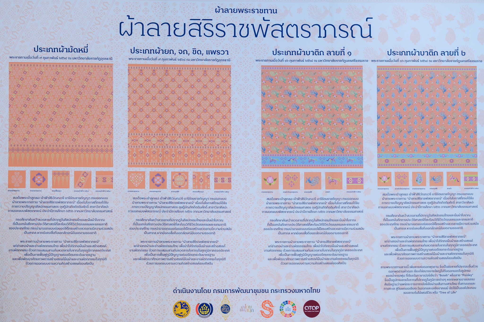 #น่านไม่เนิบ #NAN3FAST จังหวัดน่าน ร่วมพิธีมอบลายผ้าพระราชทาน “ผ้าลายสิริราชพัสตราภรณ์” สืบสานภูมิปัญญาท้องถิ่นสู่สากล