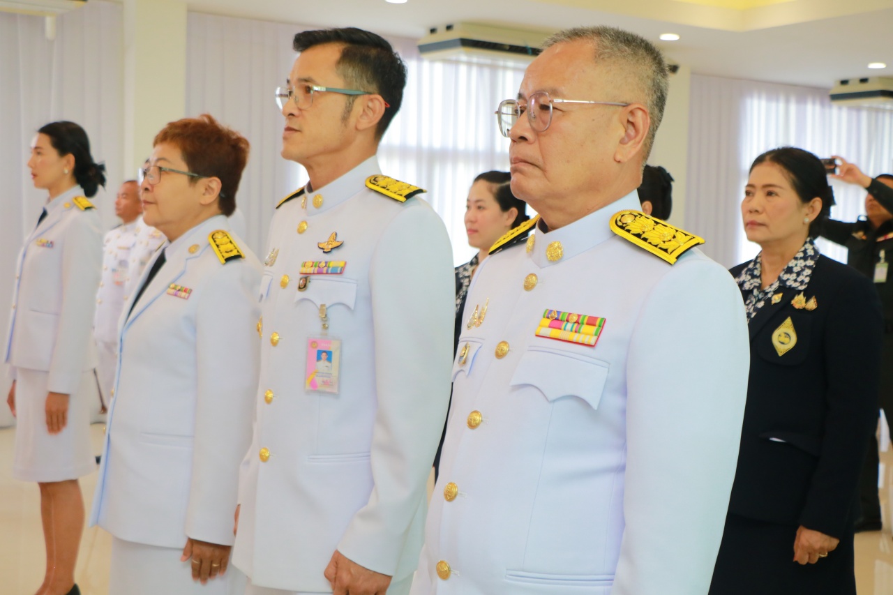 #น่านไม่เนิบ #NAN3FAST พัฒนาการจังหวัดน่าน เข้าร่วมพิธีวางพวงมาลาถวายราชสักการะ เนื่องในวันคล้ายวันสวรรคตสมเด็จพระนเรศวรมหาราช 25 เมษายน 2568