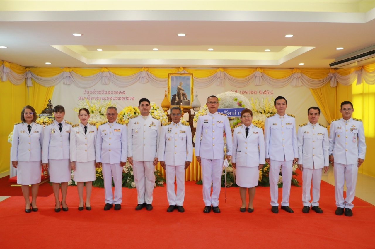 #น่านไม่เนิบ #NAN3FAST พัฒนาการจังหวัดน่าน เข้าร่วมพิธีวางพวงมาลาถวายราชสักการะ เนื่องในวันคล้ายวันสวรรคตสมเด็จพระนเรศวรมหาราช 25 เมษายน 2568