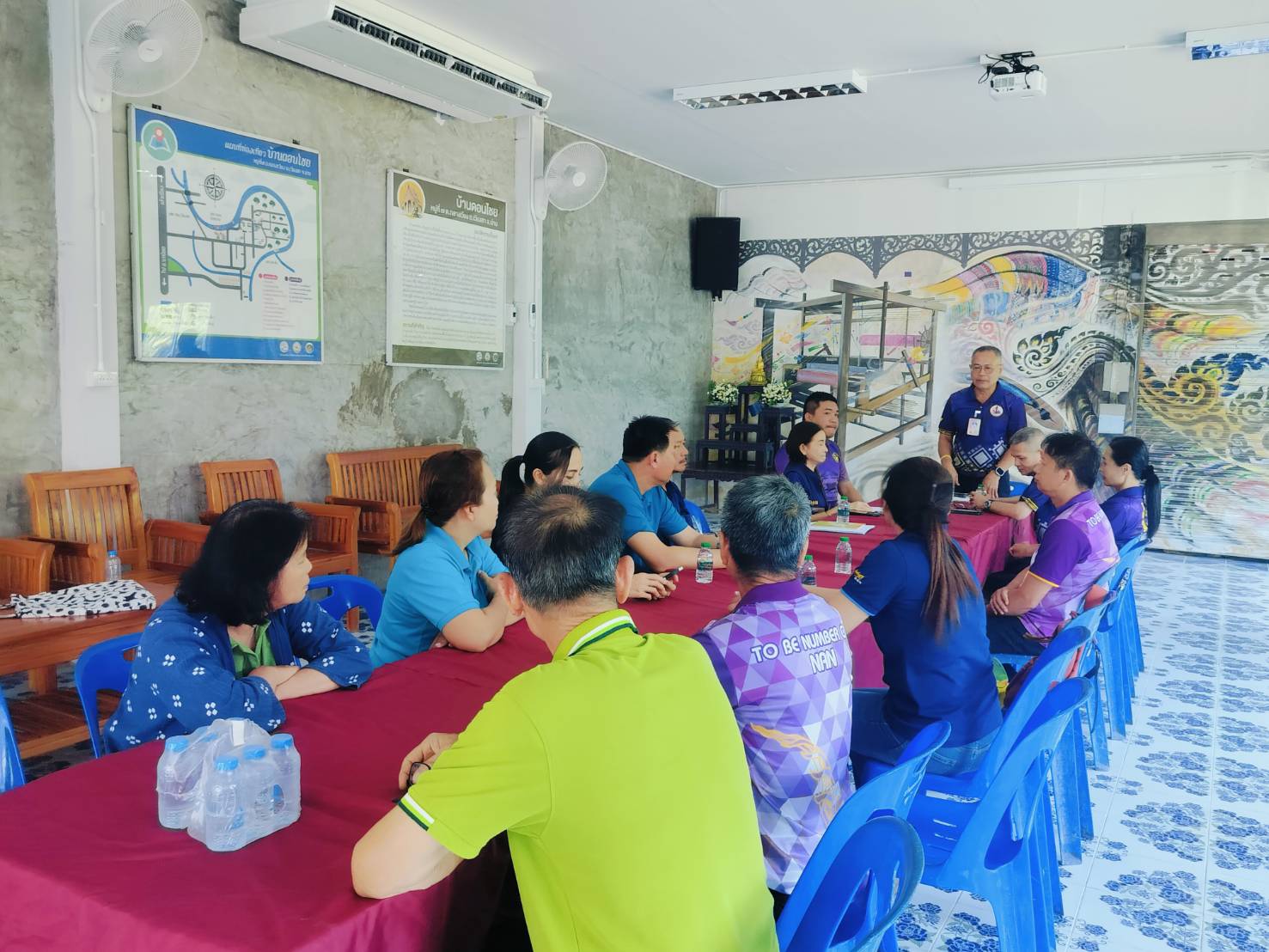 #น่านไม่เนิบ #NAN3FAST พัฒนาการจังหวัดน่าน นิเทศติดตาม สนับสนุนกิจกรรมพัฒนาชุมชน พัฒนาชุมชนอำเภอเวียงสา