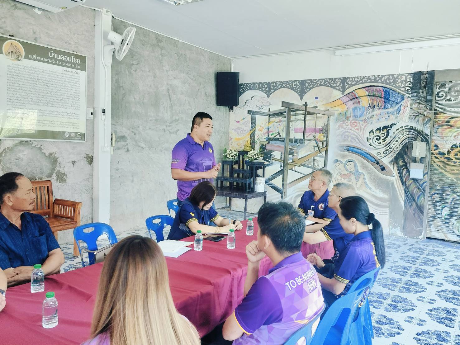 #น่านไม่เนิบ #NAN3FAST พัฒนาการจังหวัดน่าน นิเทศติดตาม สนับสนุนกิจกรรมพัฒนาชุมชน พัฒนาชุมชนอำเภอเวียงสา