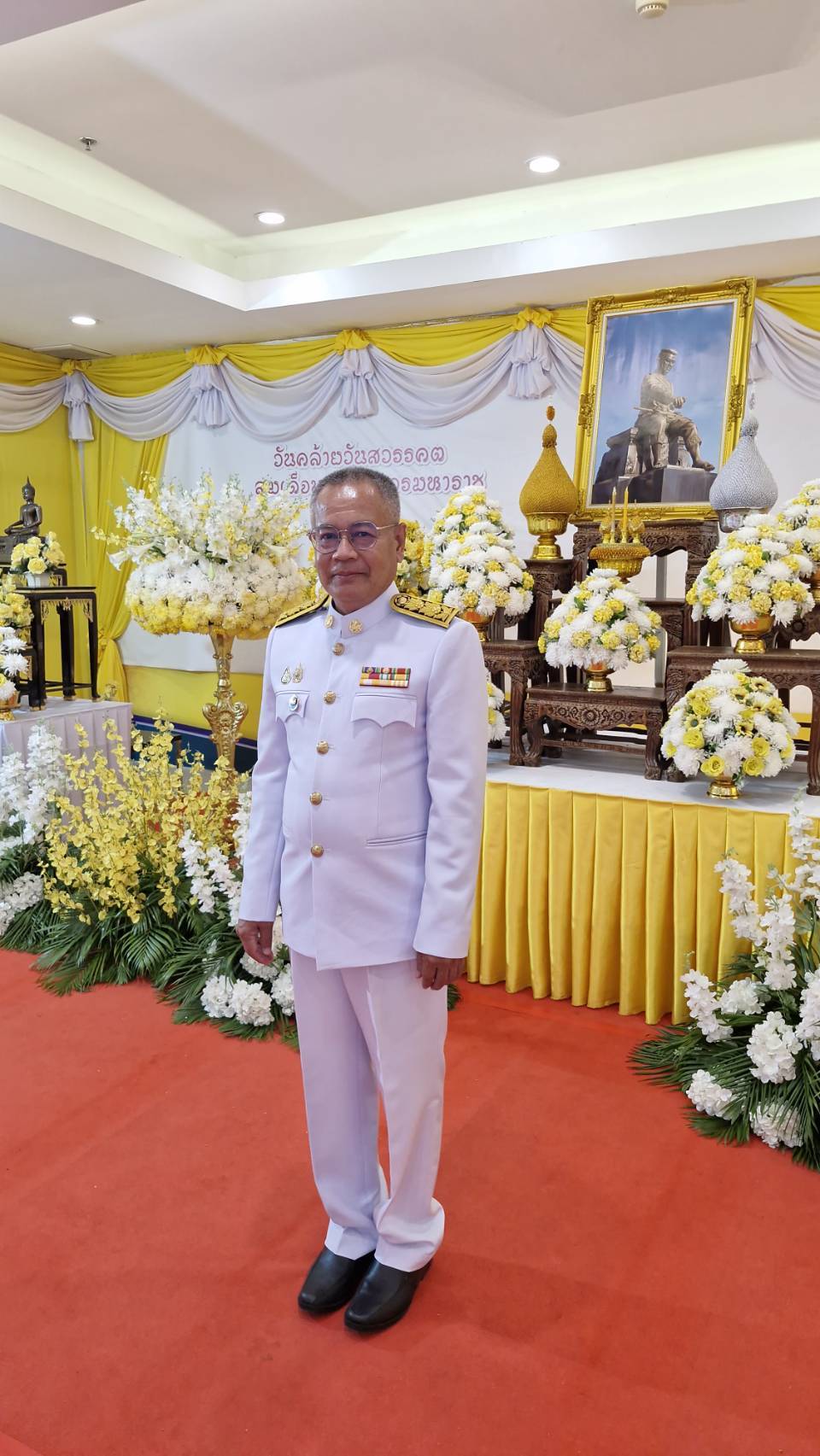 #น่านไม่เนิบ #NAN3FAST พัฒนาการจังหวัดน่าน เข้าร่วมพิธีวางพวงมาลาถวายราชสักการะ เนื่องในวันคล้ายวันสวรรคตสมเด็จพระนเรศวรมหาราช 25 เมษายน 2568