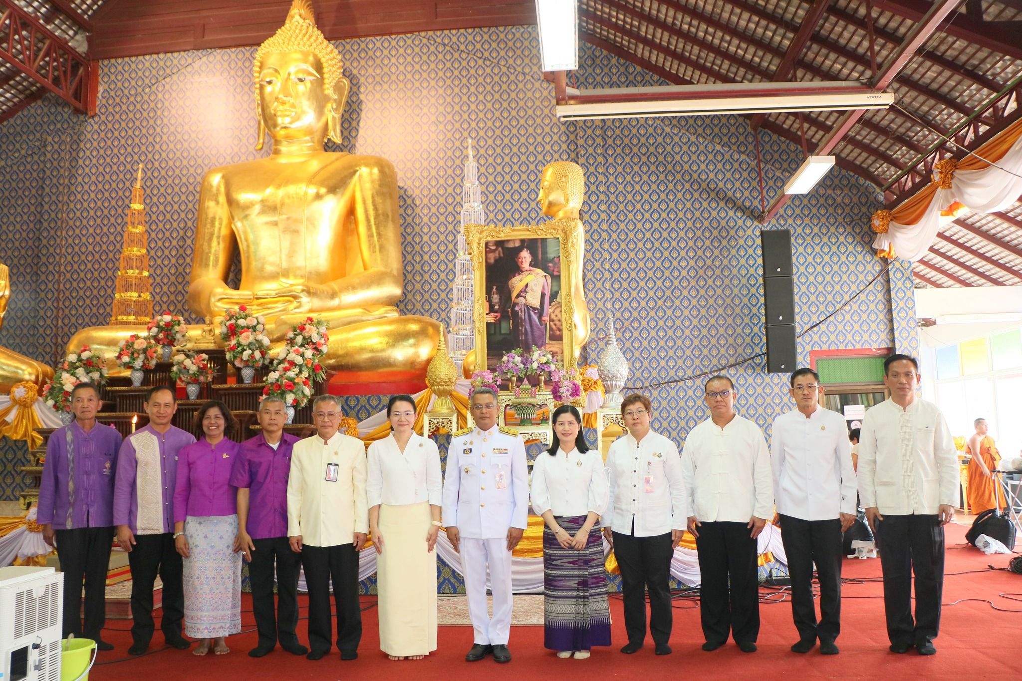 #น่านไม่เนิบ#NAN3FAST พช.น่าน ร่วมพิธีบรรพชาสามเณร เฉลิมพระเกียรติสมเด็จพระกนิษฐาธิราชเจ้า กรมสมเด็จพระเทพรัตนราชสุดาฯ สยามบรมราชกุมารี เนื่องในโอกาสทรงเจริญพระชนมายุ 70 พรรษา 2 เมษายน 2568