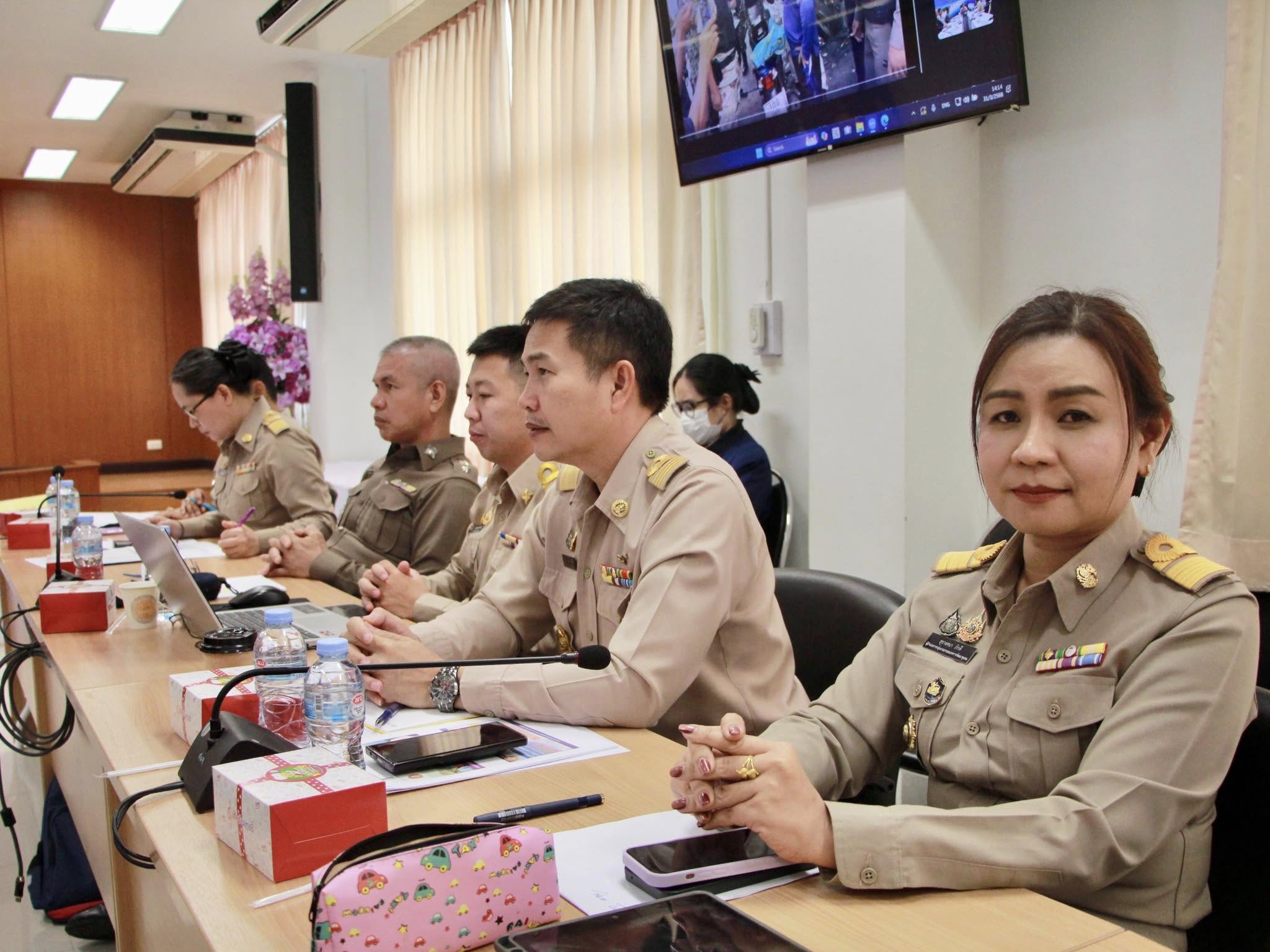 #น่านไม่เนิบ#NAN3FAST พช.น่าน ร่วมประชุมคณะอนุกรรมการร่วมแก้ไขปัญหายาเสพติดเพื่อสรุปผลการดำเนินงาน และข้อสั่งการตามเป้าหมายตามแผนปฏิบัติการป้องกันและแก้ไขปัญหายาเสพติดครบ 100%