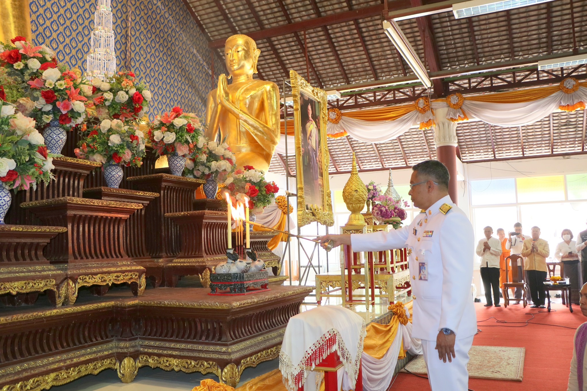 #น่านไม่เนิบ#NAN3FAST พช.น่าน ร่วมพิธีบรรพชาสามเณร เฉลิมพระเกียรติสมเด็จพระกนิษฐาธิราชเจ้า กรมสมเด็จพระเทพรัตนราชสุดาฯ สยามบรมราชกุมารี เนื่องในโอกาสทรงเจริญพระชนมายุ 70 พรรษา 2 เมษายน 2568