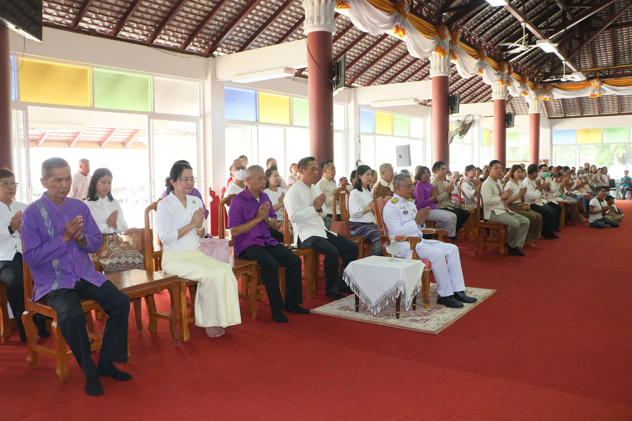 #น่านไม่เนิบ#NAN3FAST พช.น่าน ร่วมพิธีบรรพชาสามเณร เฉลิมพระเกียรติสมเด็จพระกนิษฐาธิราชเจ้า กรมสมเด็จพระเทพรัตนราชสุดาฯ สยามบรมราชกุมารี เนื่องในโอกาสทรงเจริญพระชนมายุ 70 พรรษา 2 เมษายน 2568