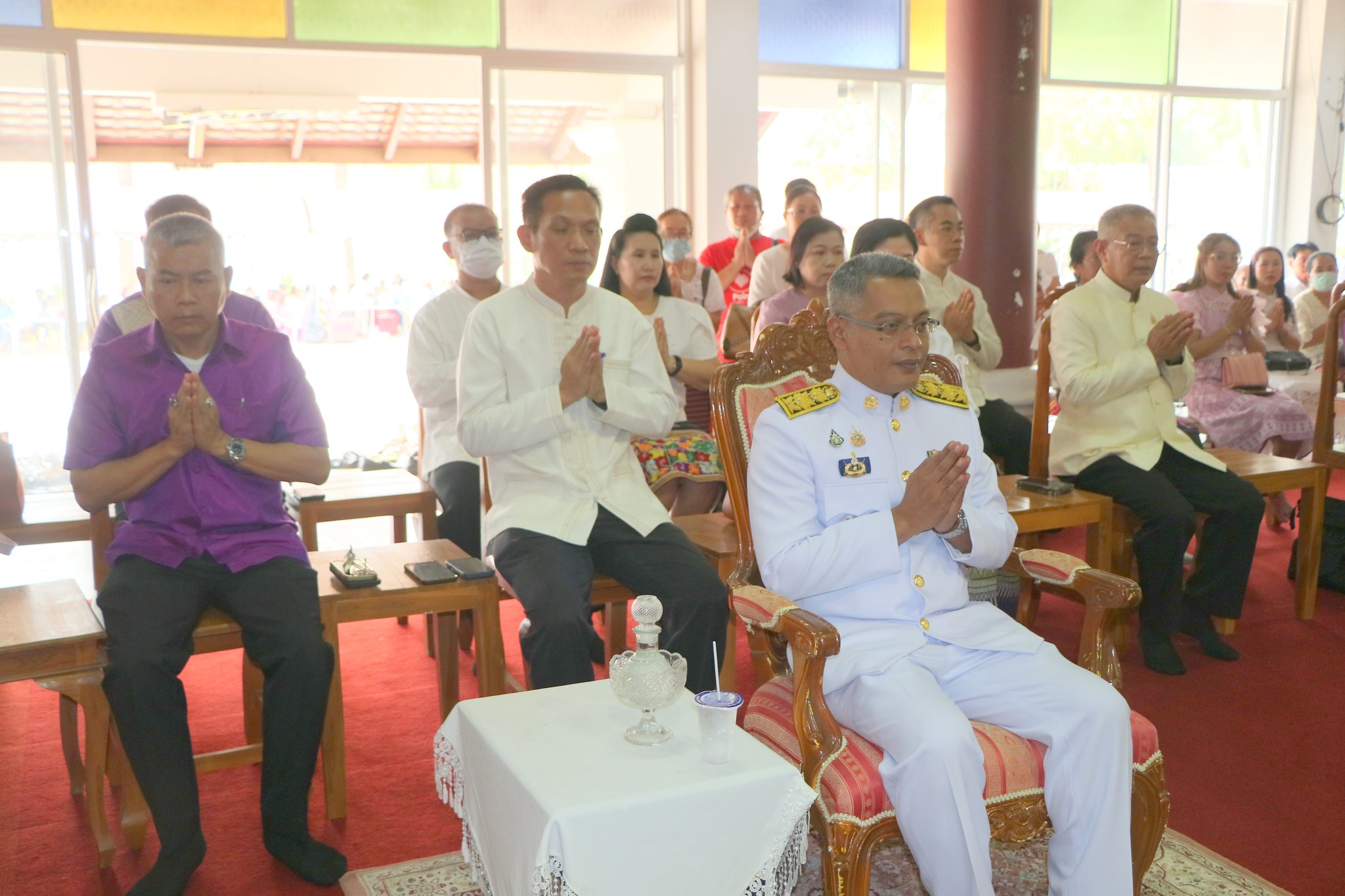 #น่านไม่เนิบ#NAN3FAST พช.น่าน ร่วมพิธีบรรพชาสามเณร เฉลิมพระเกียรติสมเด็จพระกนิษฐาธิราชเจ้า กรมสมเด็จพระเทพรัตนราชสุดาฯ สยามบรมราชกุมารี เนื่องในโอกาสทรงเจริญพระชนมายุ 70 พรรษา 2 เมษายน 2568