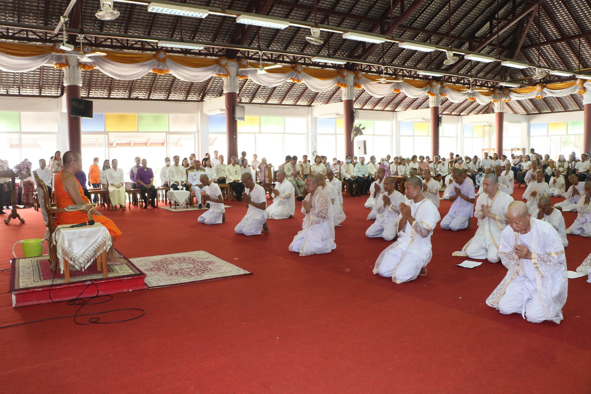 #น่านไม่เนิบ#NAN3FAST พช.น่าน ร่วมพิธีบรรพชาสามเณร เฉลิมพระเกียรติสมเด็จพระกนิษฐาธิราชเจ้า กรมสมเด็จพระเทพรัตนราชสุดาฯ สยามบรมราชกุมารี เนื่องในโอกาสทรงเจริญพระชนมายุ 70 พรรษา 2 เมษายน 2568