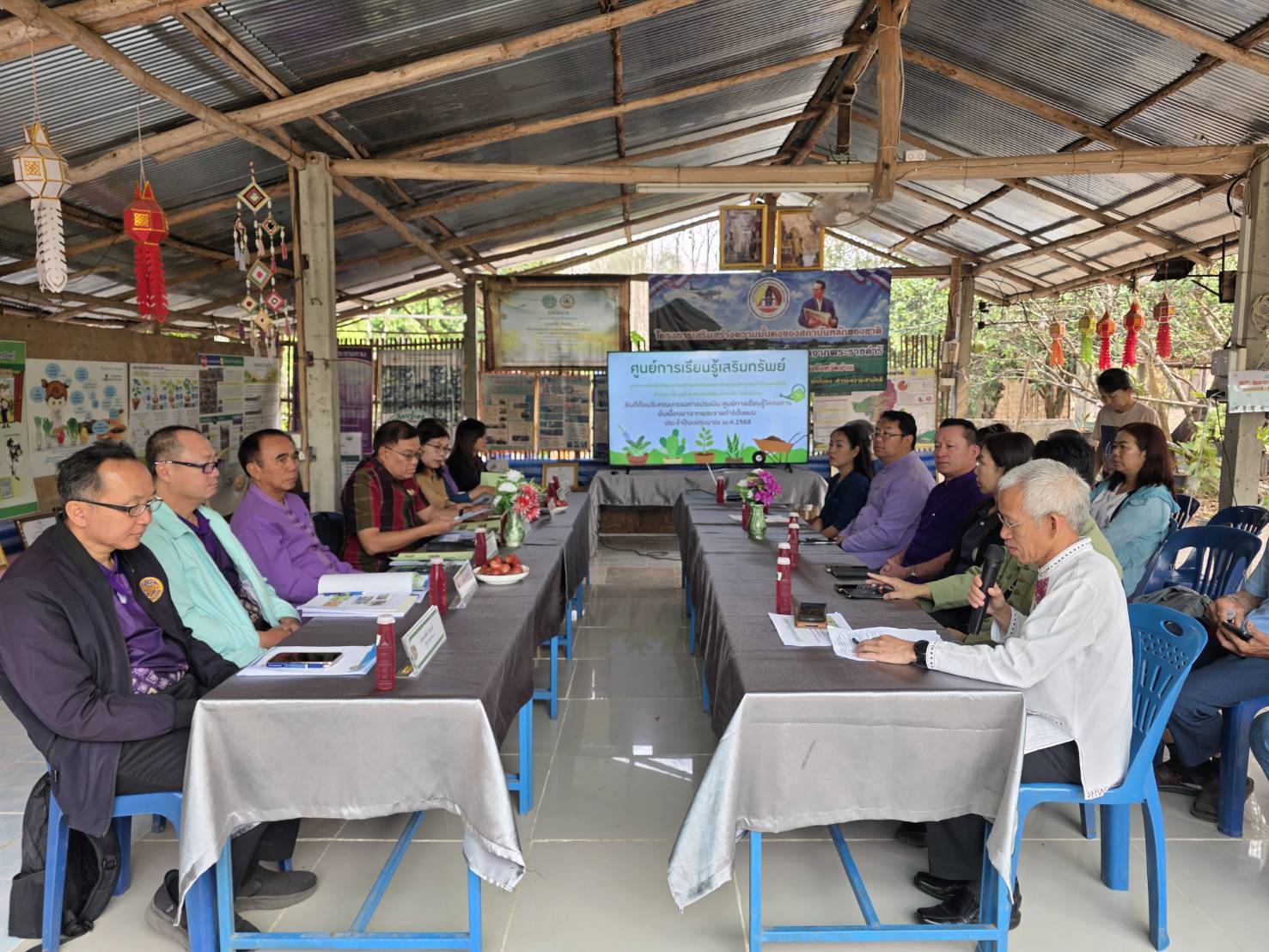 #น่านไม่เนิบ#NAN3FAST พช.น่าน ร่วมตรวจประเมินผลงานศูนย์เรียนรู้ ตามโครงการ 1 จังหวัด 1 ศูนย์เรียนรู้โครงการอันเนื่องมาจากพระราชดำริต้นแบบ ประจำปีงบประมาณ พ.ศ.2568