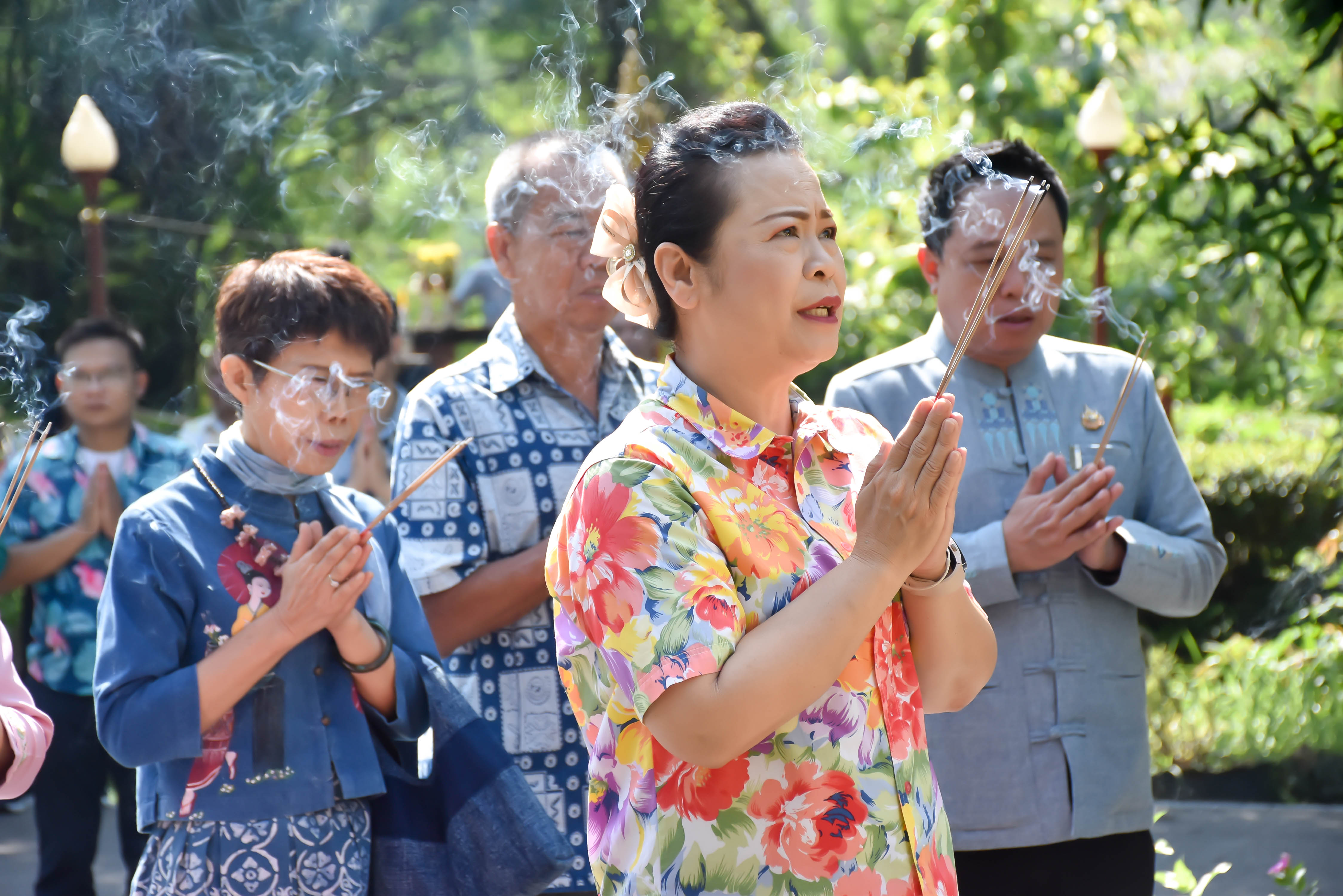 #น่านไม่เนิบ#NAN3FAST พช.น่าน ร่วมรดน้ำดำหัวข้าราชการบำนาญ และผู้ตรวจราชการกรมฯ สืบสานประเพณีสงกรานต์ ประจำปีงบประมาณ พ.ศ. 2568