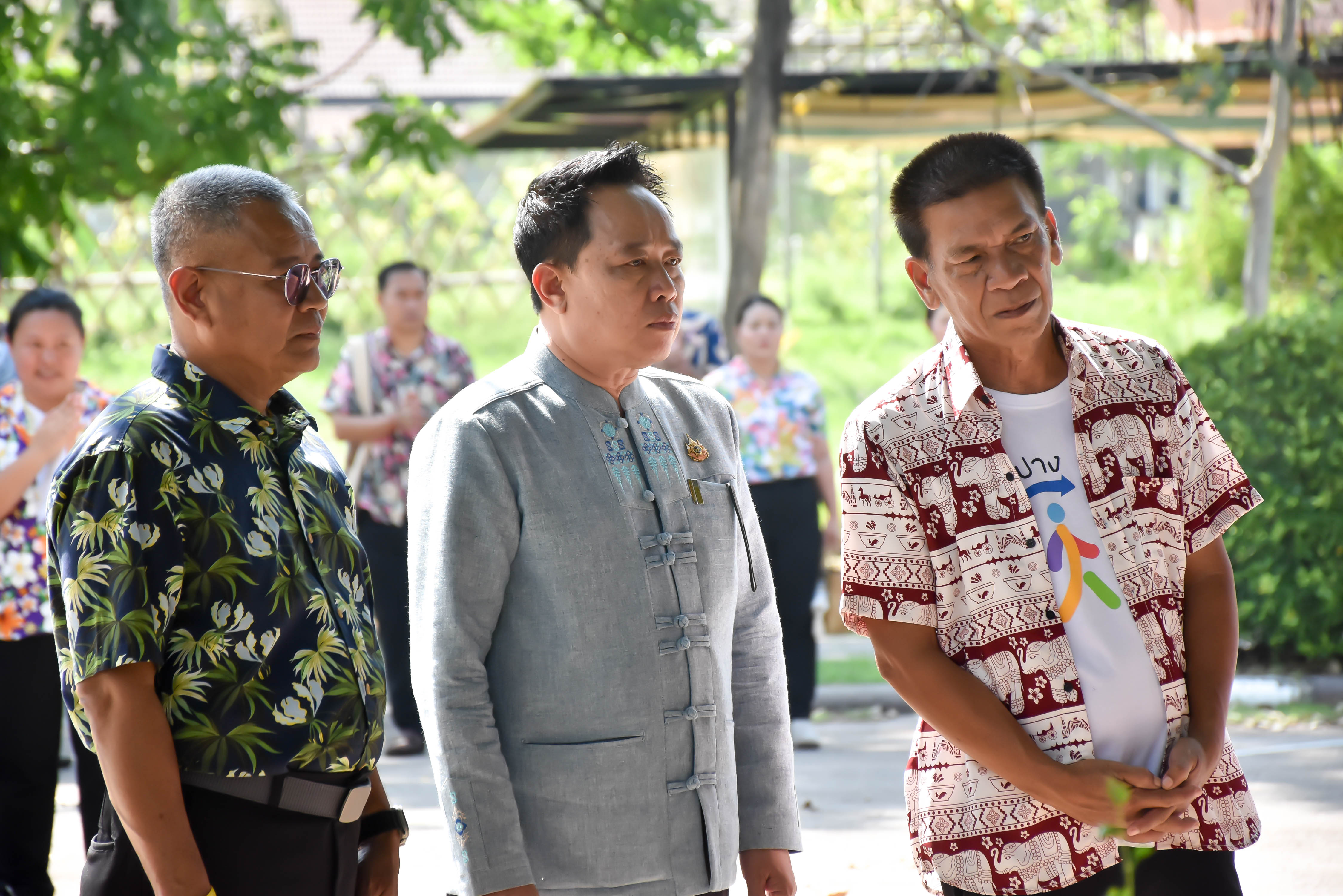 #น่านไม่เนิบ#NAN3FAST พช.น่าน ร่วมรดน้ำดำหัวข้าราชการบำนาญ และผู้ตรวจราชการกรมฯ สืบสานประเพณีสงกรานต์ ประจำปีงบประมาณ พ.ศ. 2568