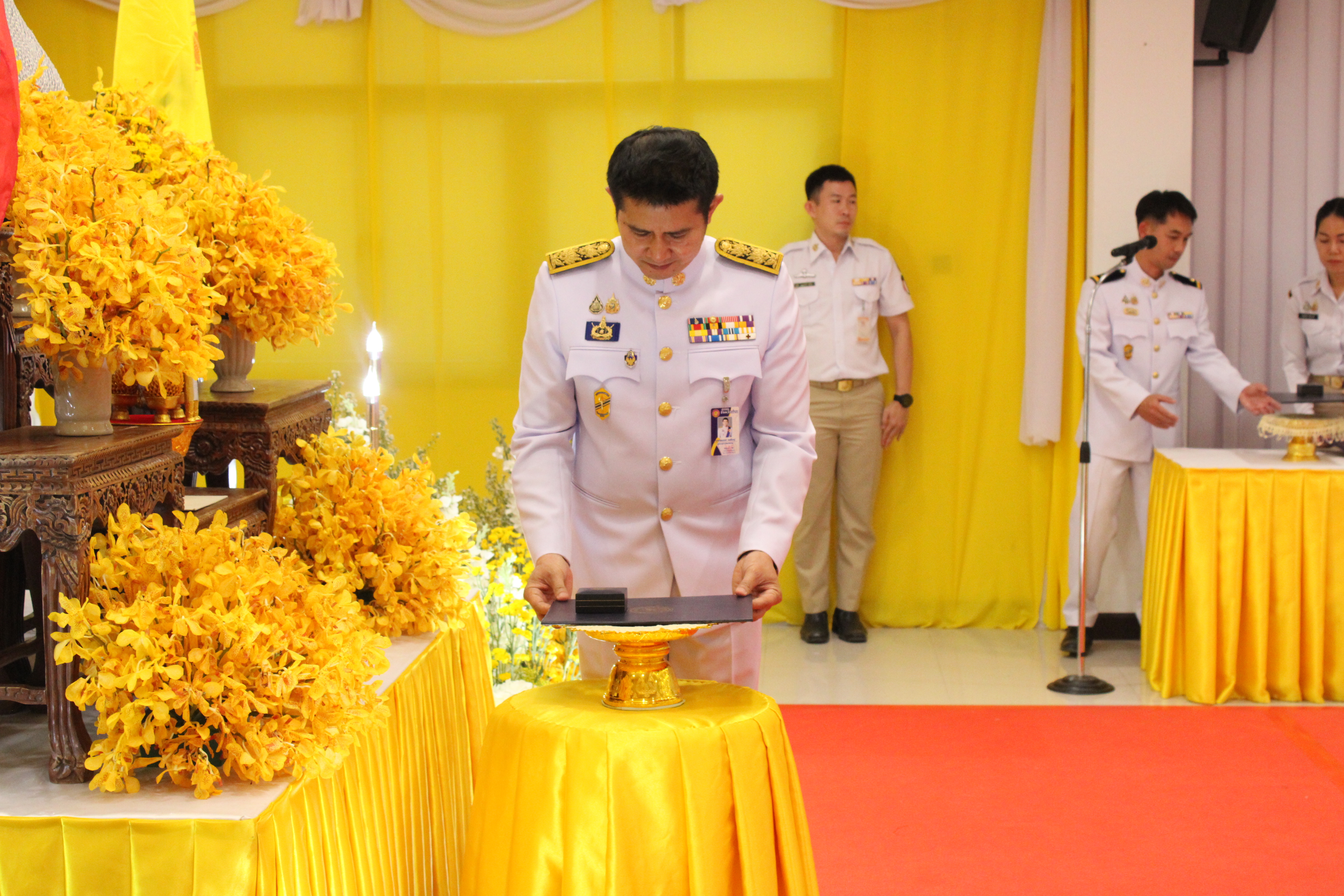 #น่านไม่เนิบ#NAN3FAST พช.น่าน ร่วมพิธีมอบเครื่องหมาย “รักษาดินแดนยิ่งชีพ” แก่ข้าราชการระดับอำนวยการสูง